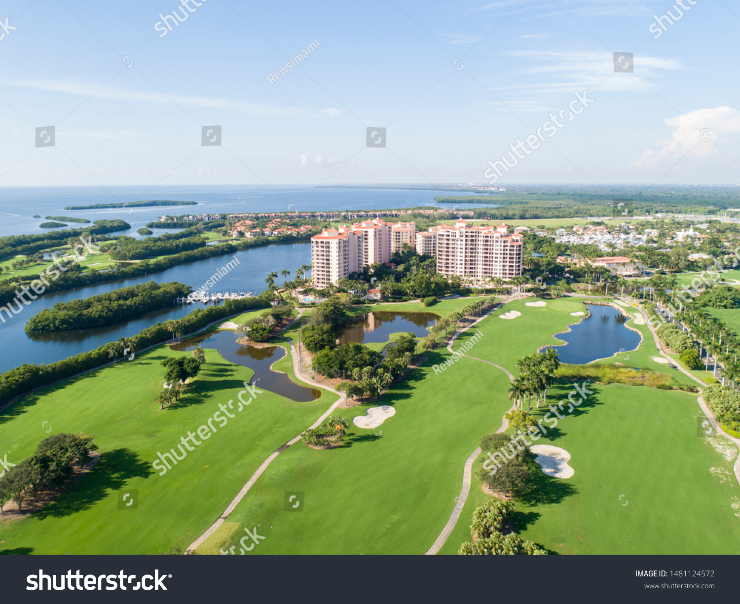 Derring Bay Aerial Photos, 

High quality aerials shots of community with an attractive golf camp in Miami Florida.  #1481124572