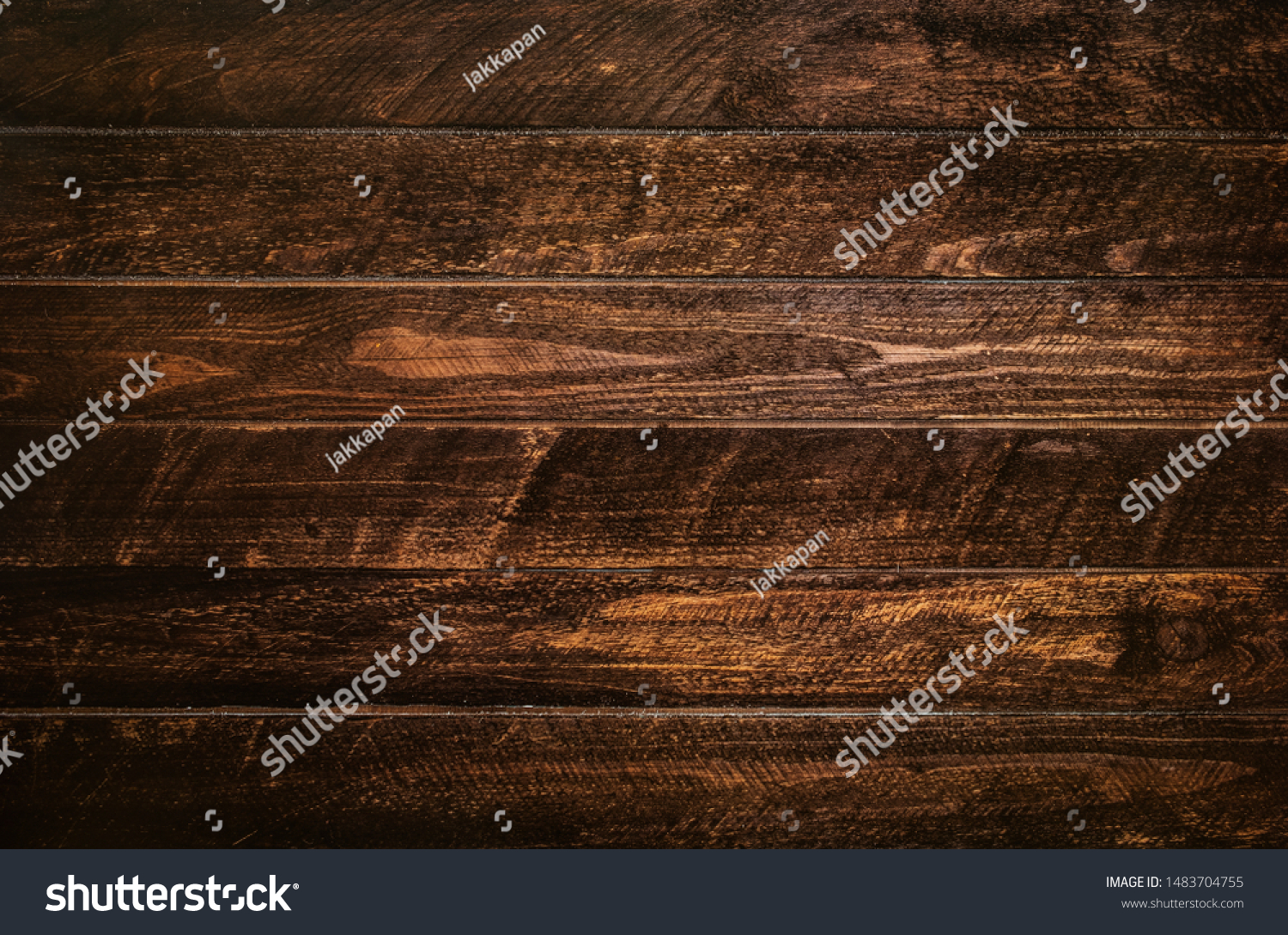 Brown wood plank texture background. hardwood floor #1483704755