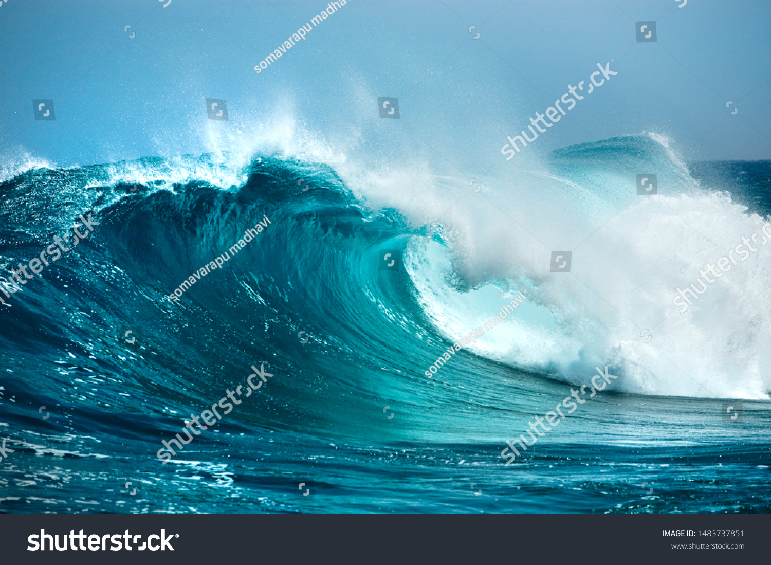 waves in the ocean #1483737851