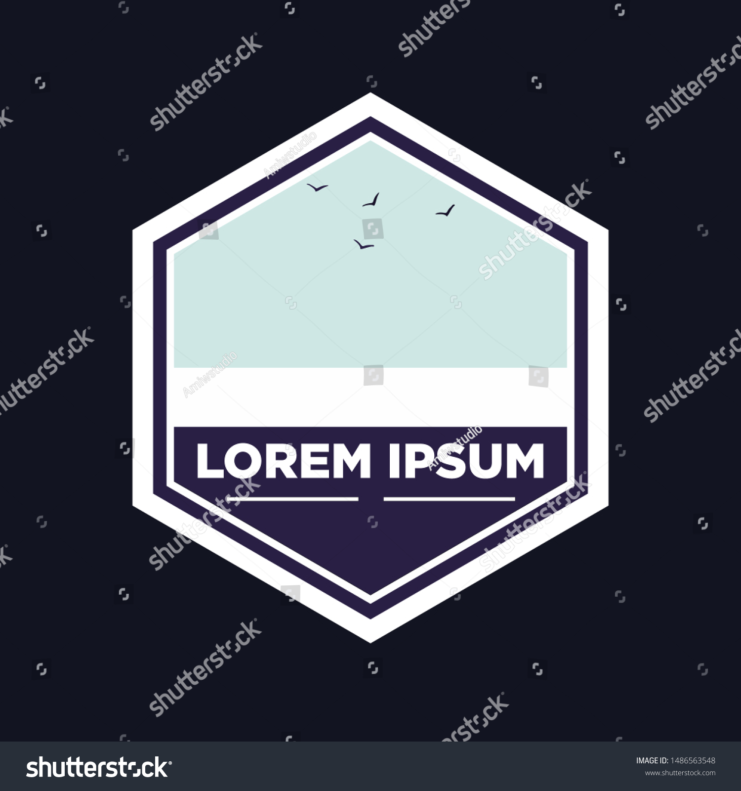 badge design, vector design and badge logo. badge for template. #1486563548