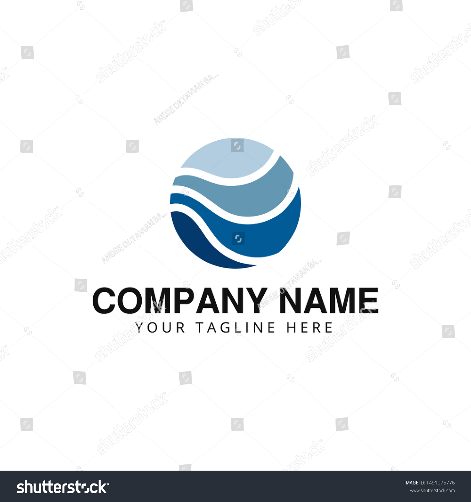 Modern Wave logo for your company - Royalty Free Stock Vector ...