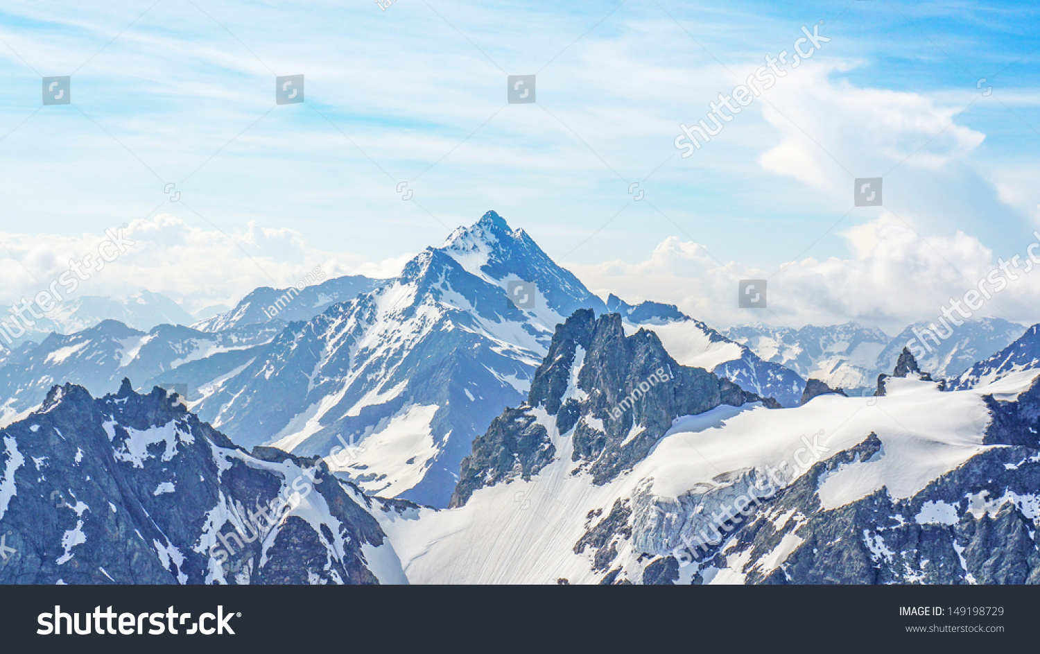 The Alps from the Titlis Peak #149198729