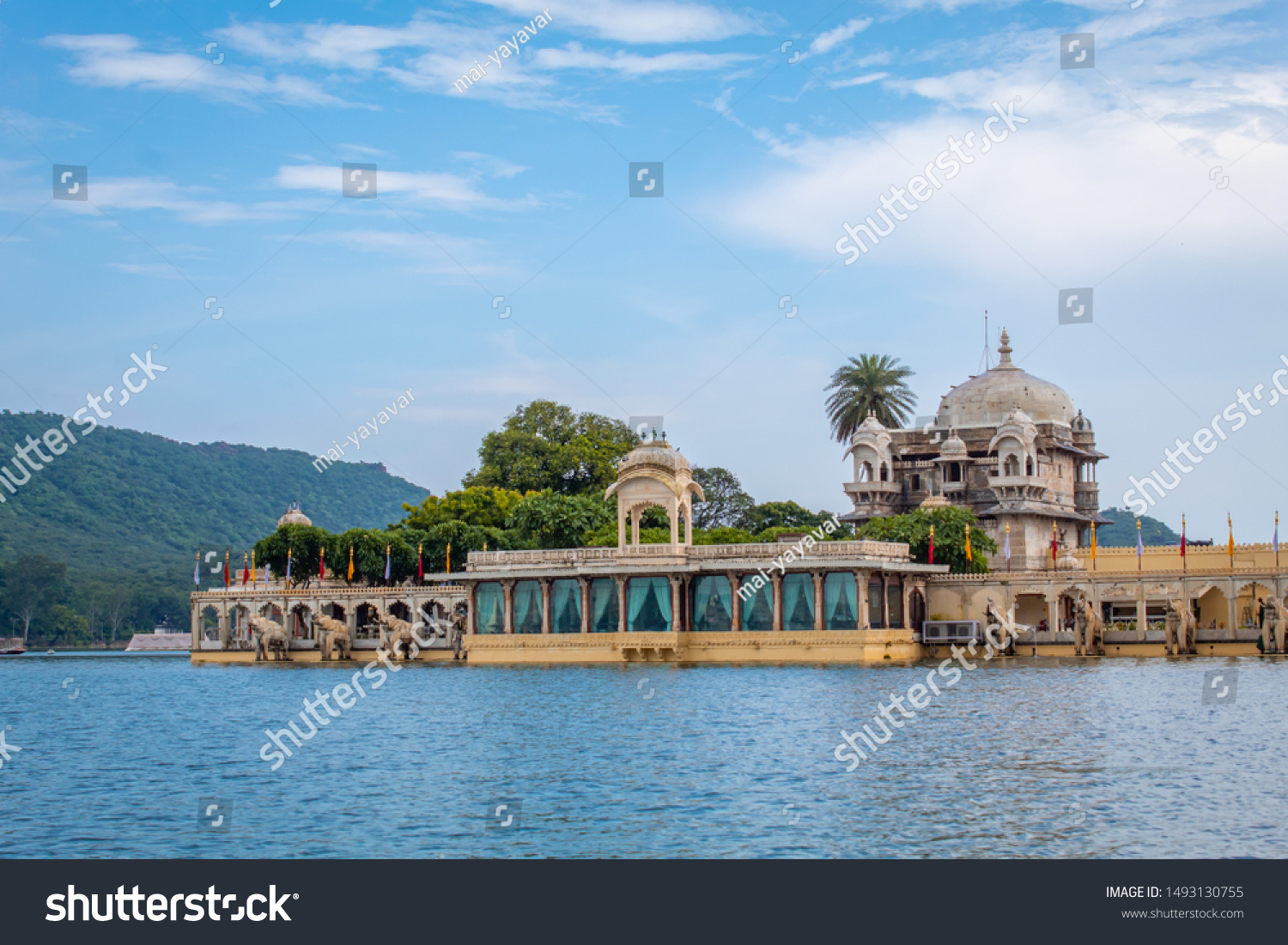 Jag Mandir is a palace built on an island in the Lake Pichola. The palace is located in Udaipur city in the Indian state of 
Rajasthan #1493130755