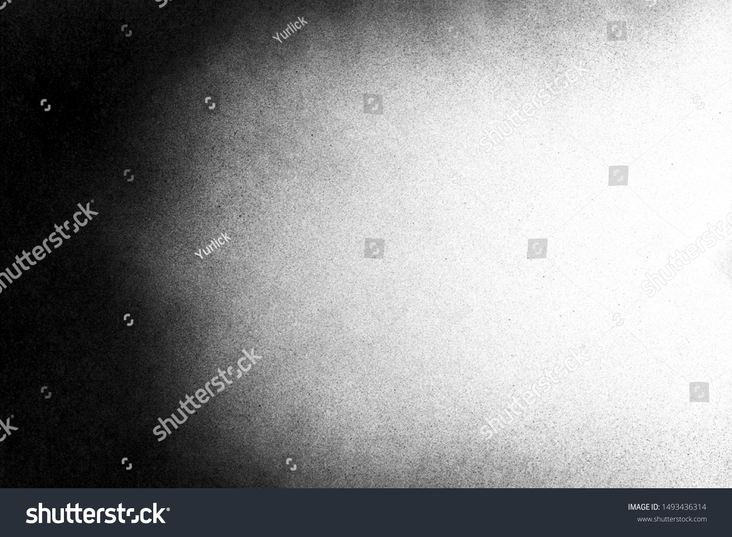 Vintage black and white noise texture. Abstract splattered background for vignette. #1493436314
