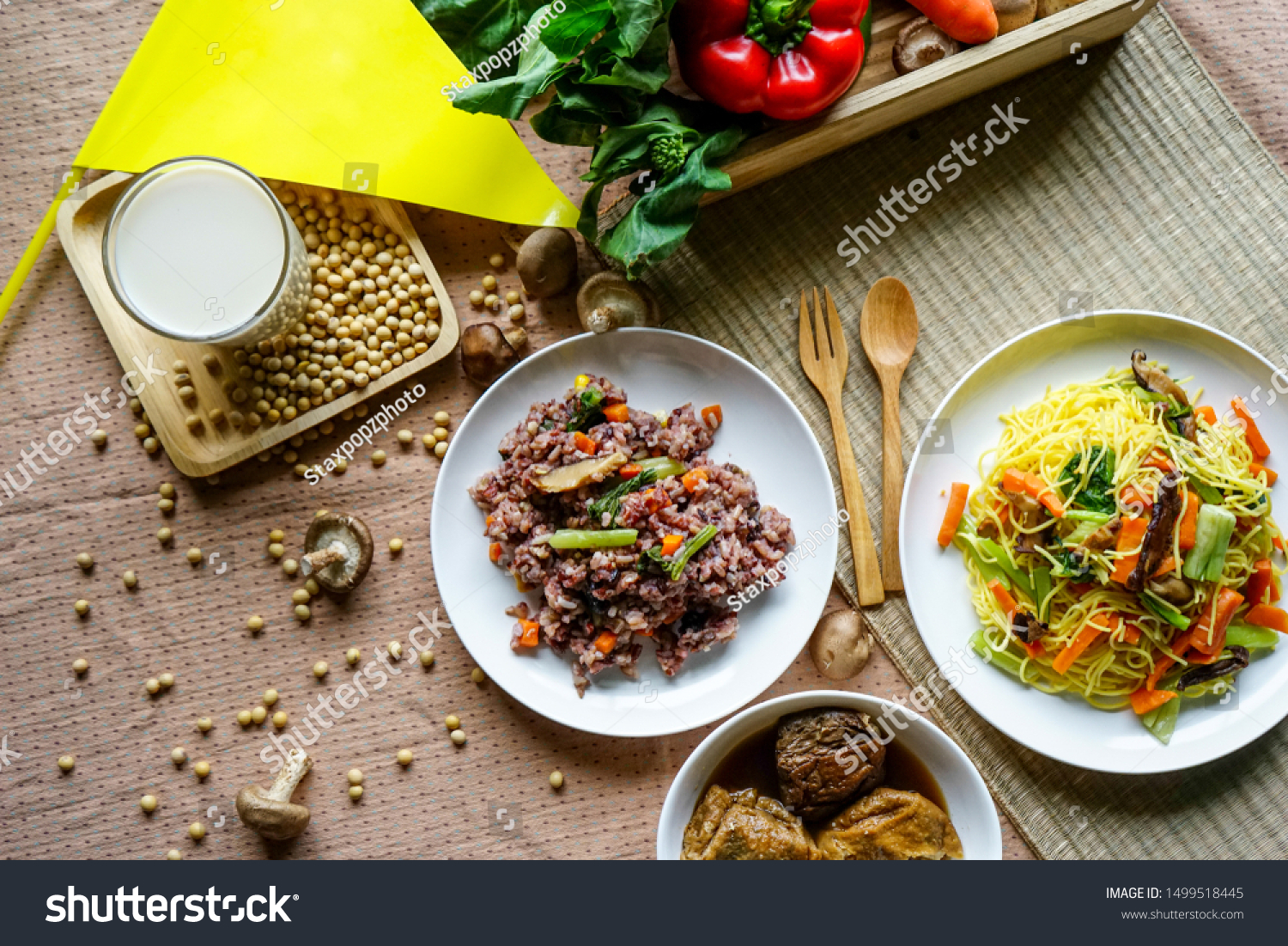 Vegetarian food, vegetarian festival is a colourfull event. Background. #1499518445