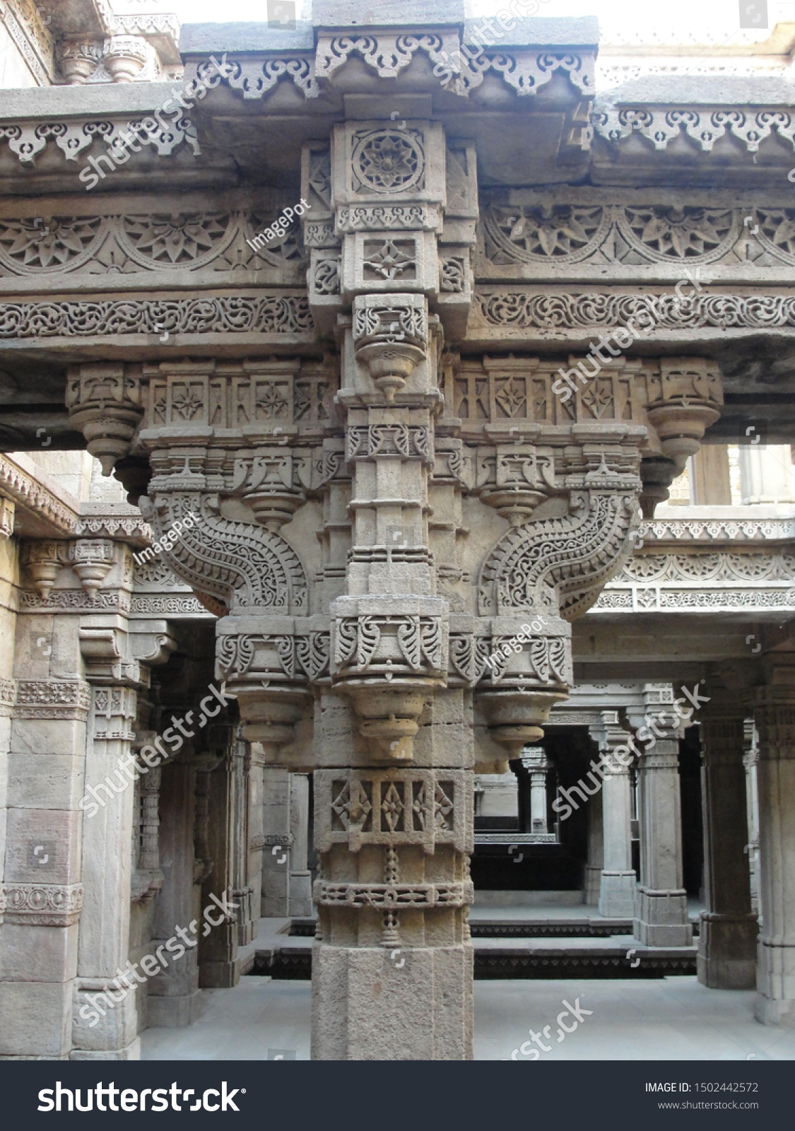 Adalaj Stepwell Heritage Site Ahmedabad
Gujarat #1502442572
