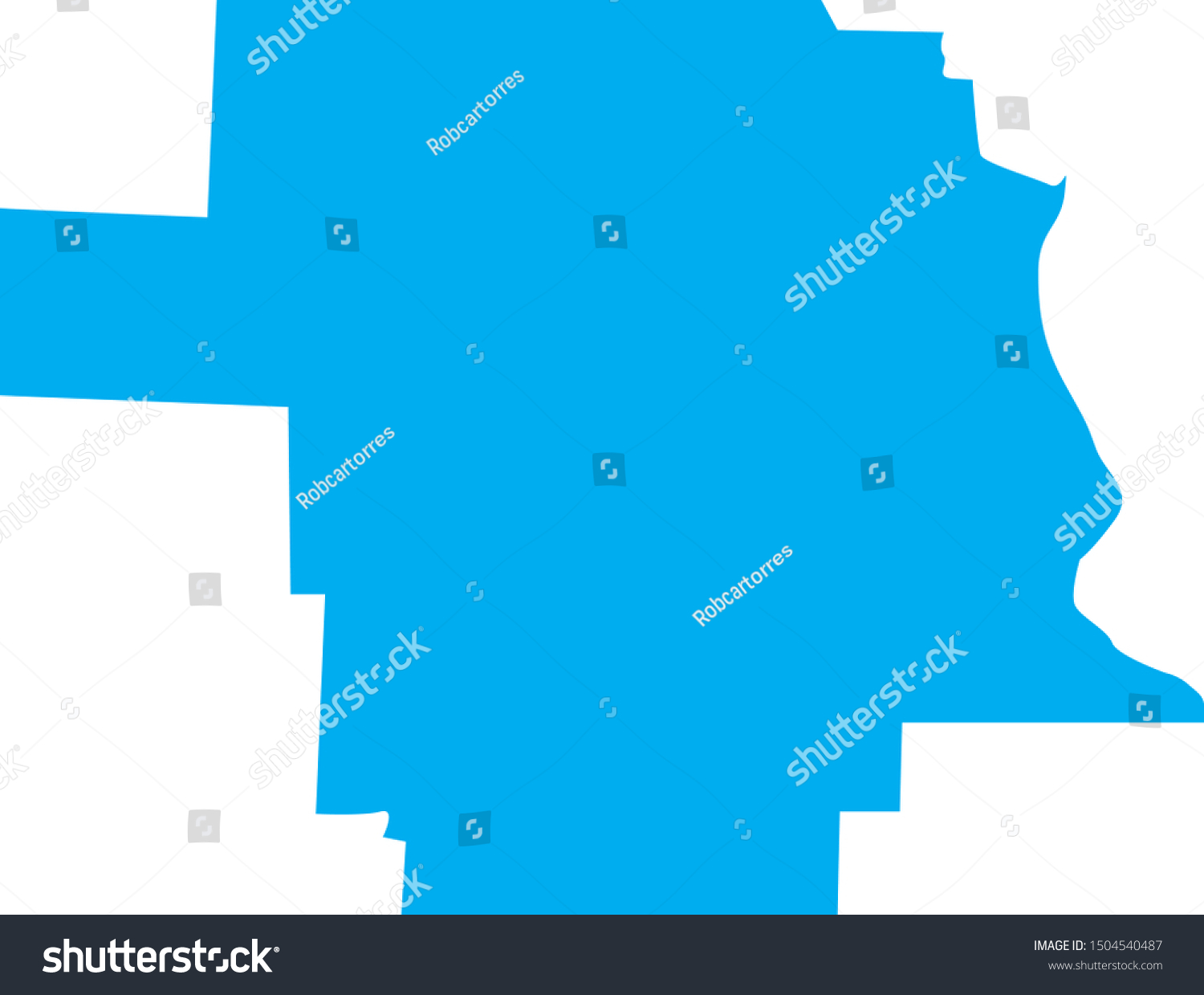 map of greer county in state of oklahoma - Royalty Free Stock Vector ...