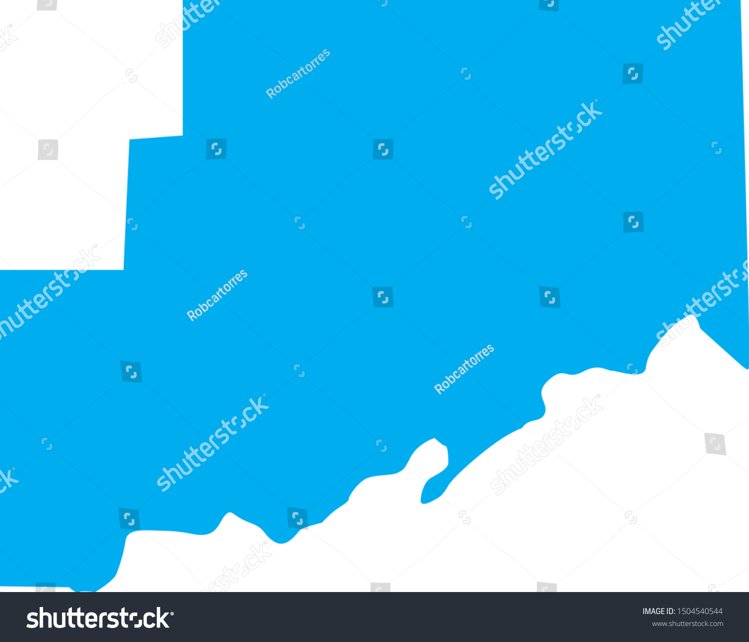 map of mcintosh county in state of oklahoma - Royalty Free Stock Vector ...