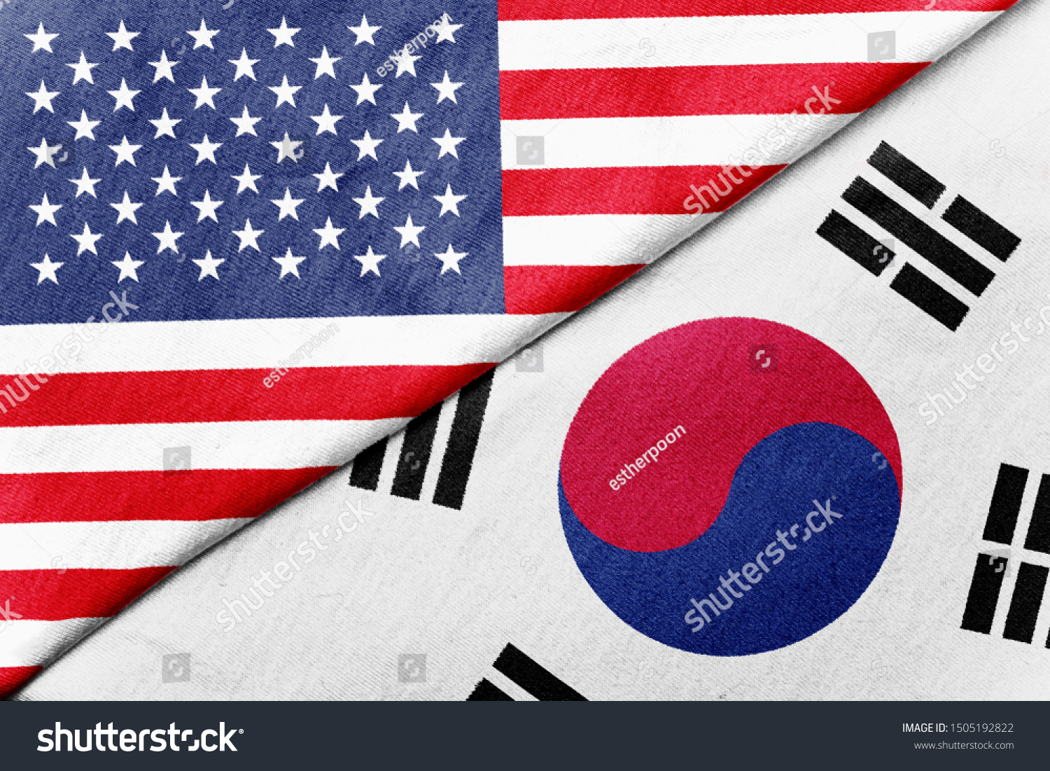 Relations between two countries. Korea and America #1505192822
