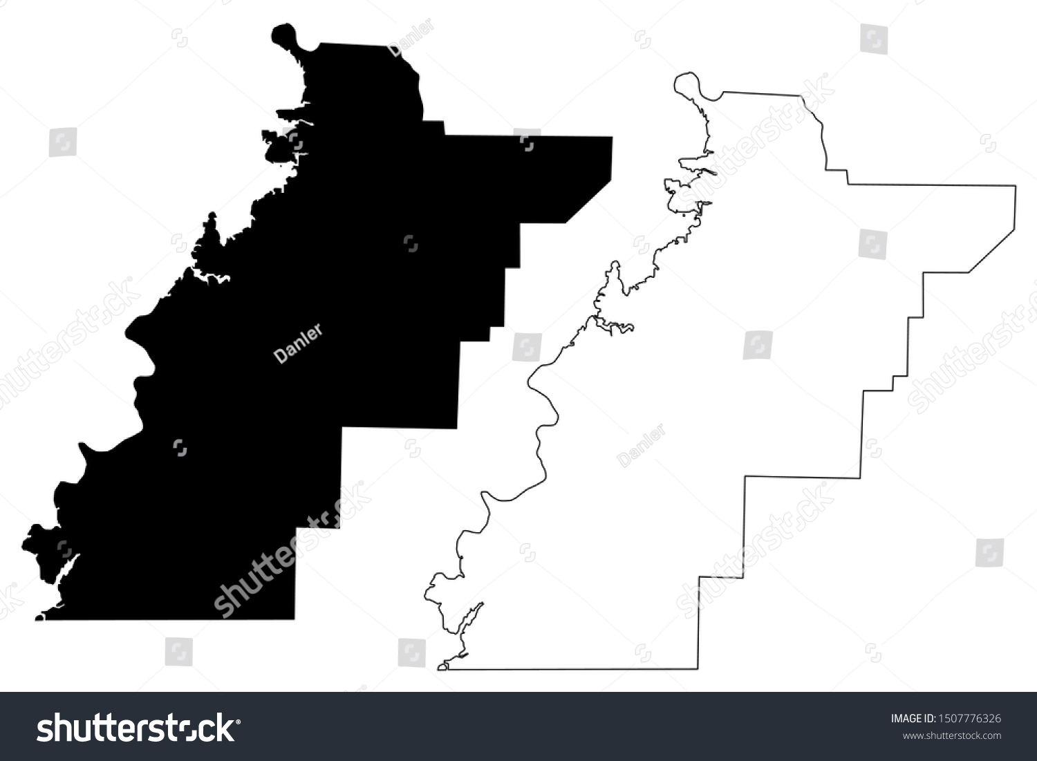 Talladega County Alabama Counties In Alabama Royalty Free Stock