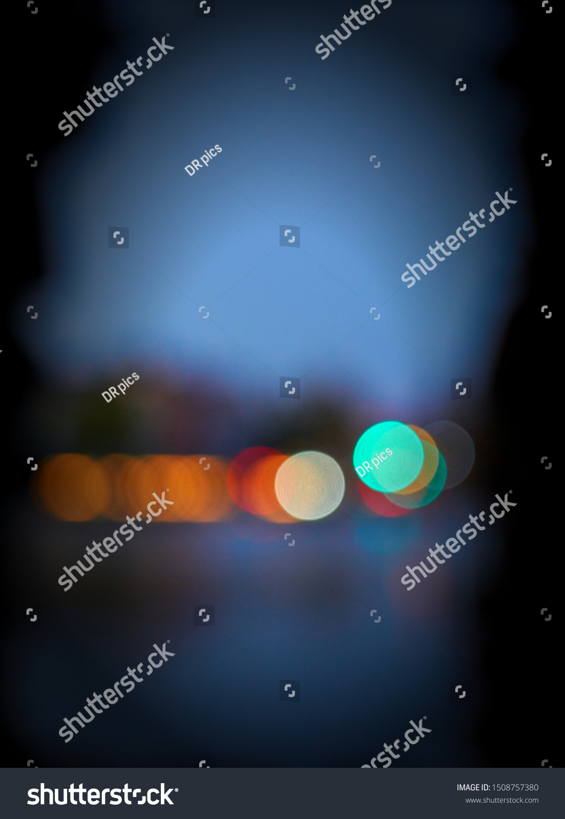Blurred colorful lights as vertical background. #1508757380