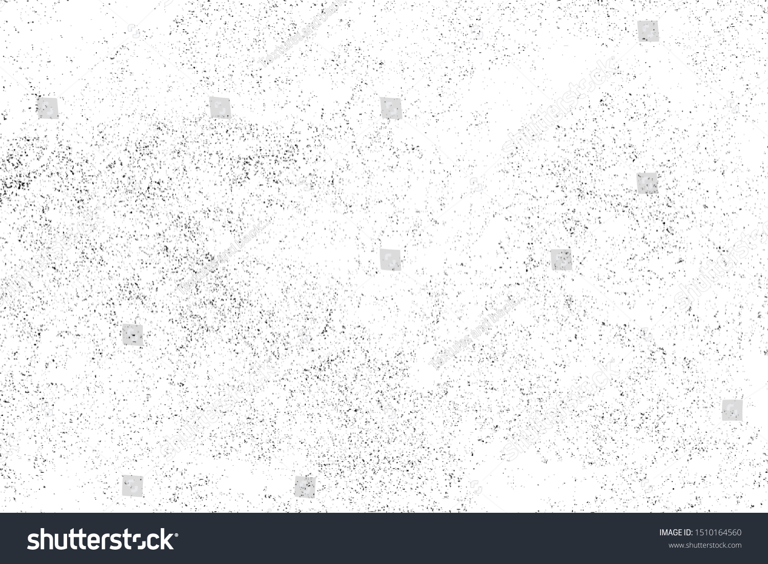 Grunge background black and white. Cracks, chips, scratches, dust texture. Abstract city wall. Dirty old surface. Vector vintage pattern #1510164560