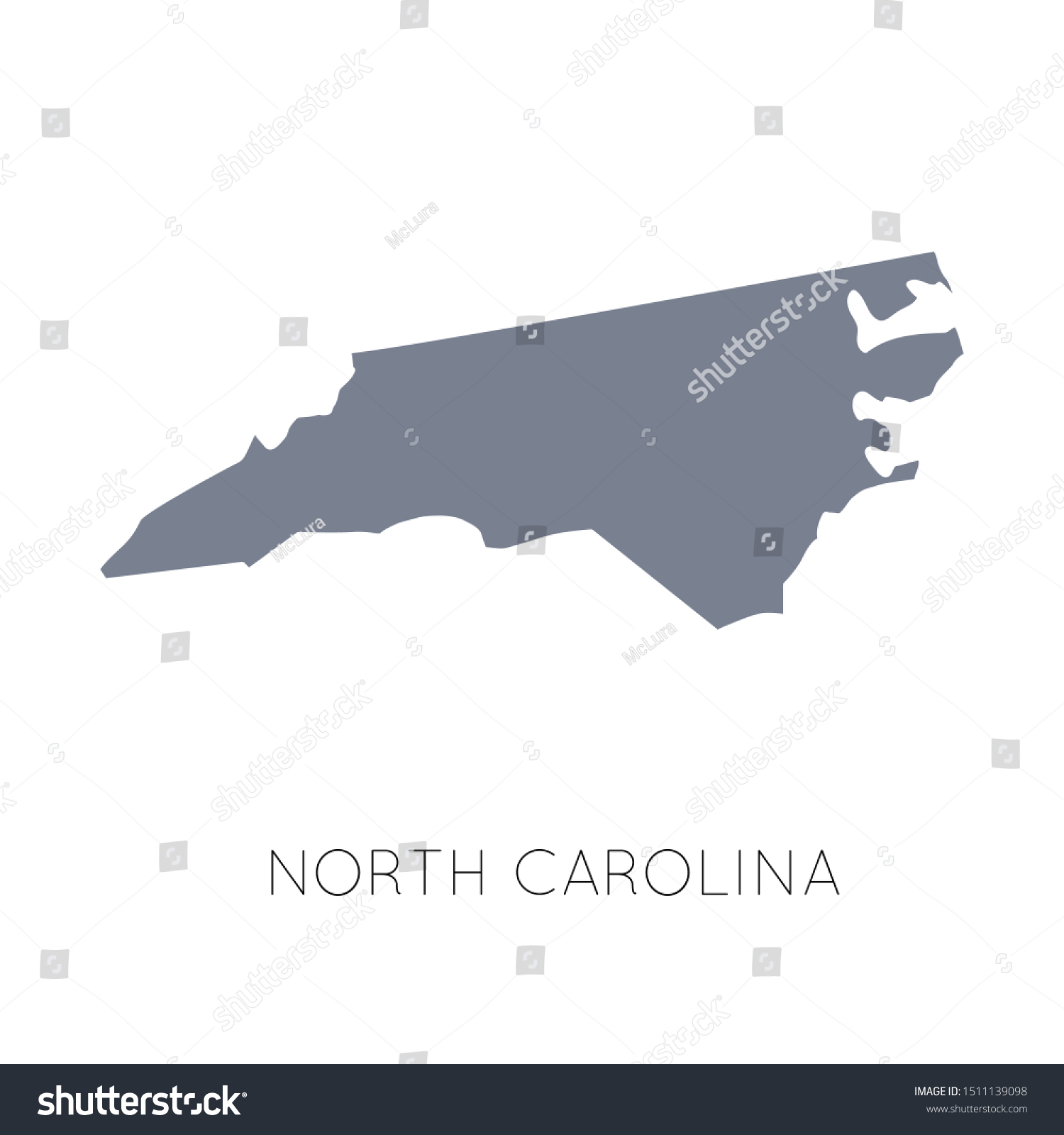 High detailed vector map - United States of - Royalty Free Stock Vector ...