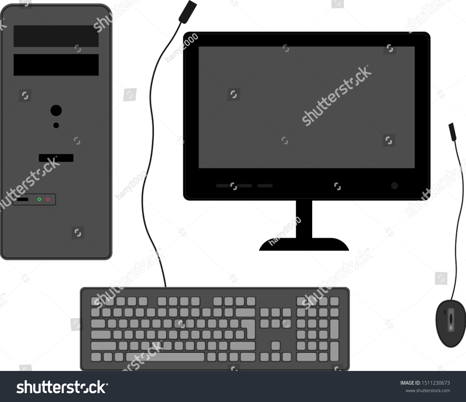 Top 27+ Background Images the keyboard mouse display and system unit are Updated