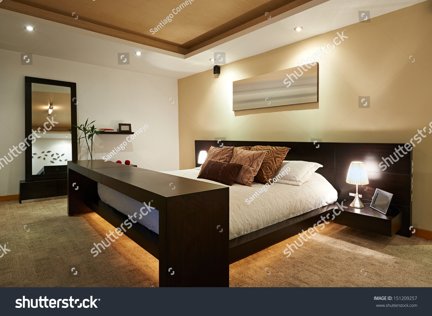 Interior design: Big modern Bedroom #151209257