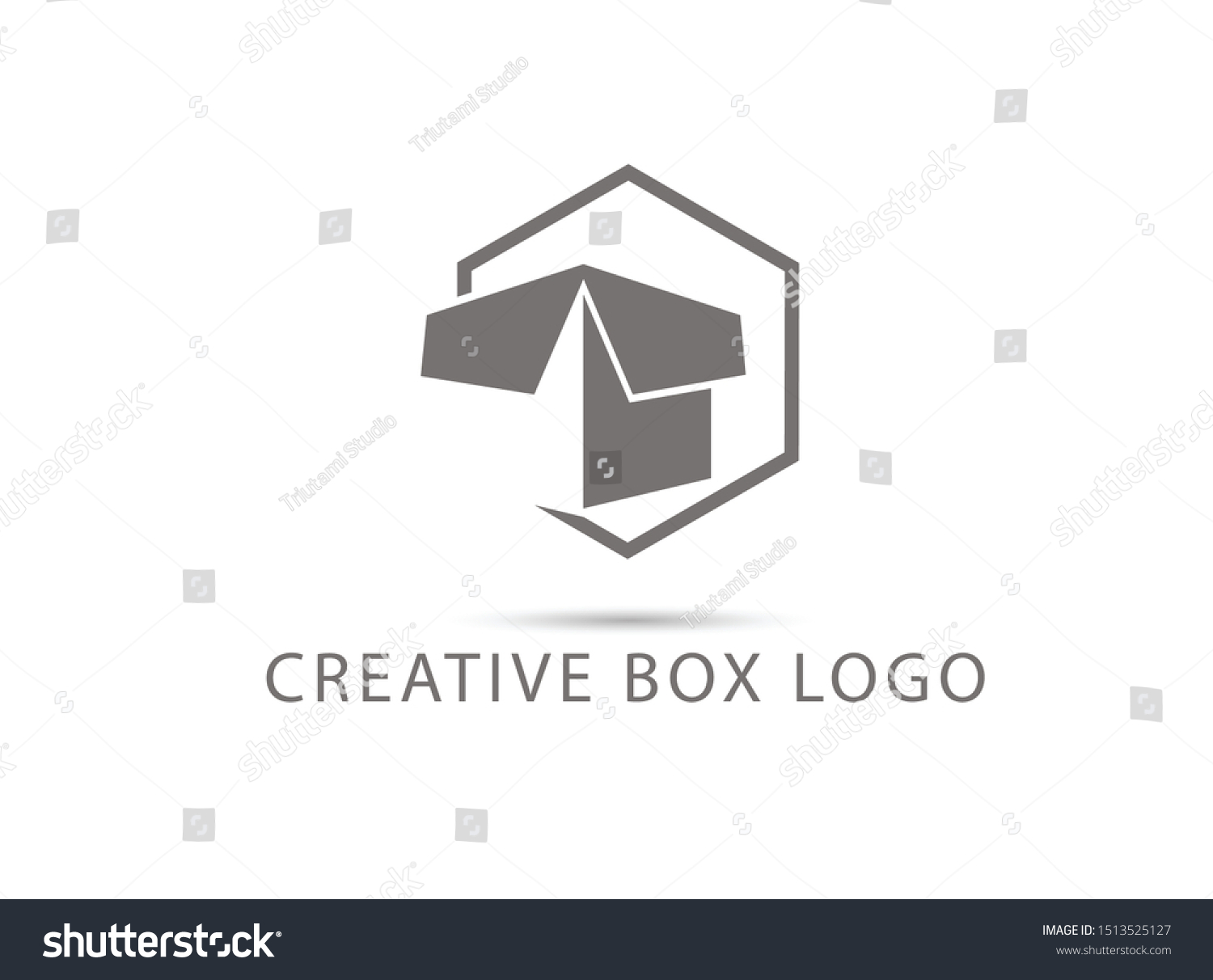 Modern Box Logo Design Template Element For Royalty Free Stock