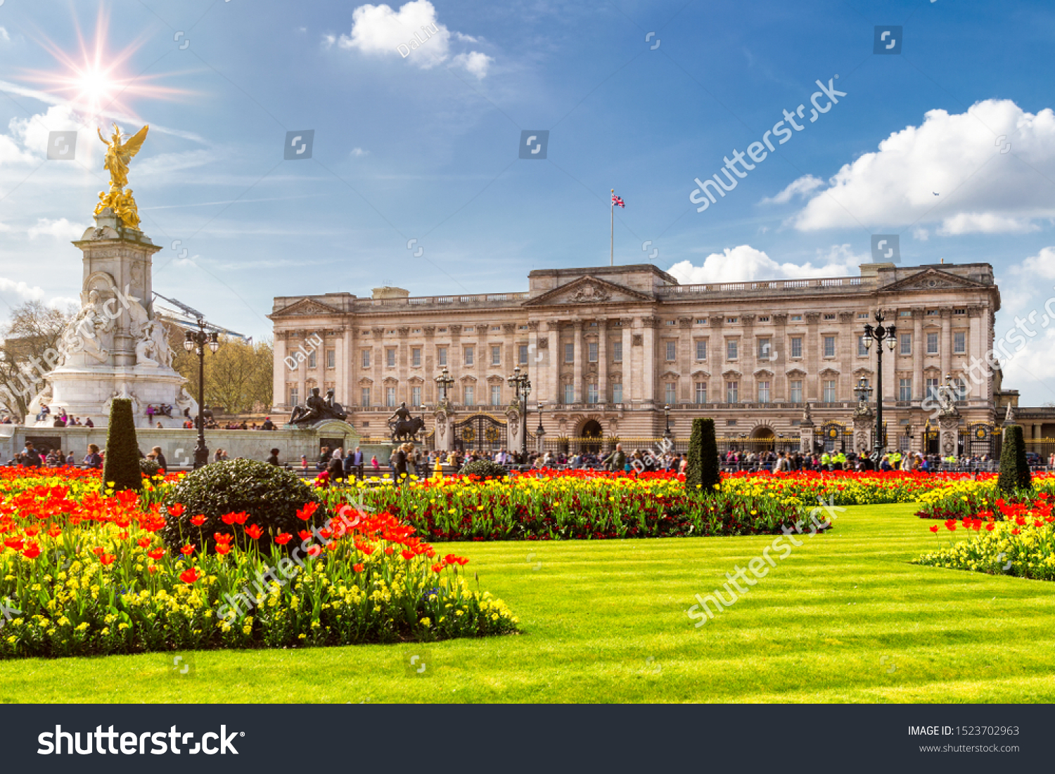 Buckingham Palace in London, United Kingdom. #1523702963