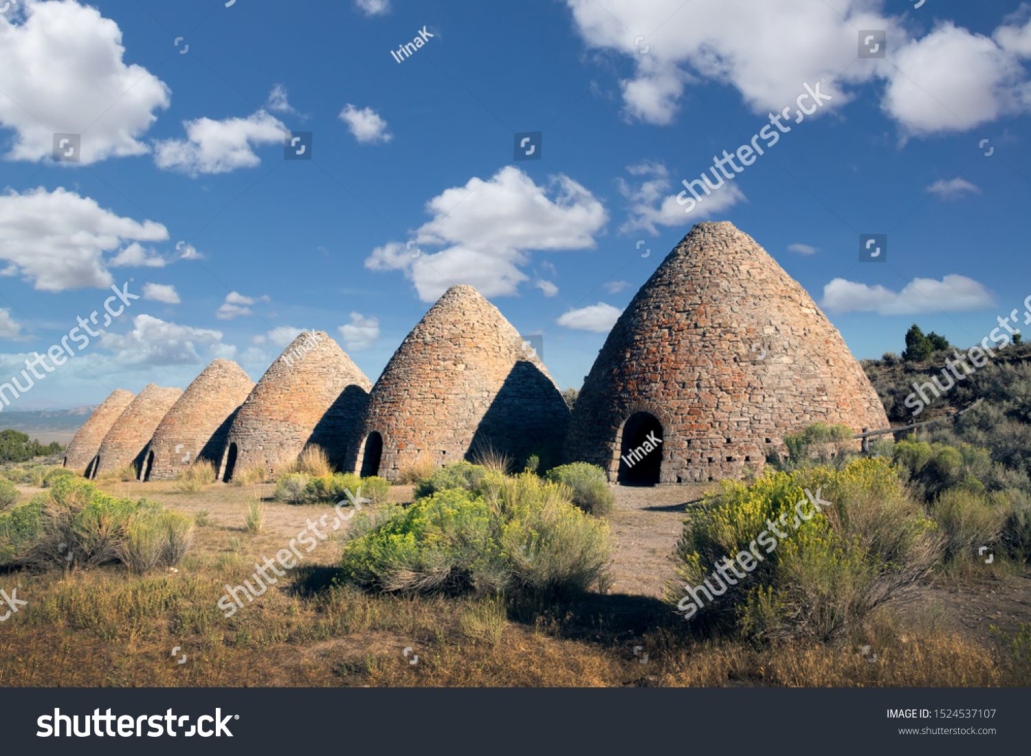 Ward Charcoal Ovens are a collection of six 30 - Royalty Free Stock ...