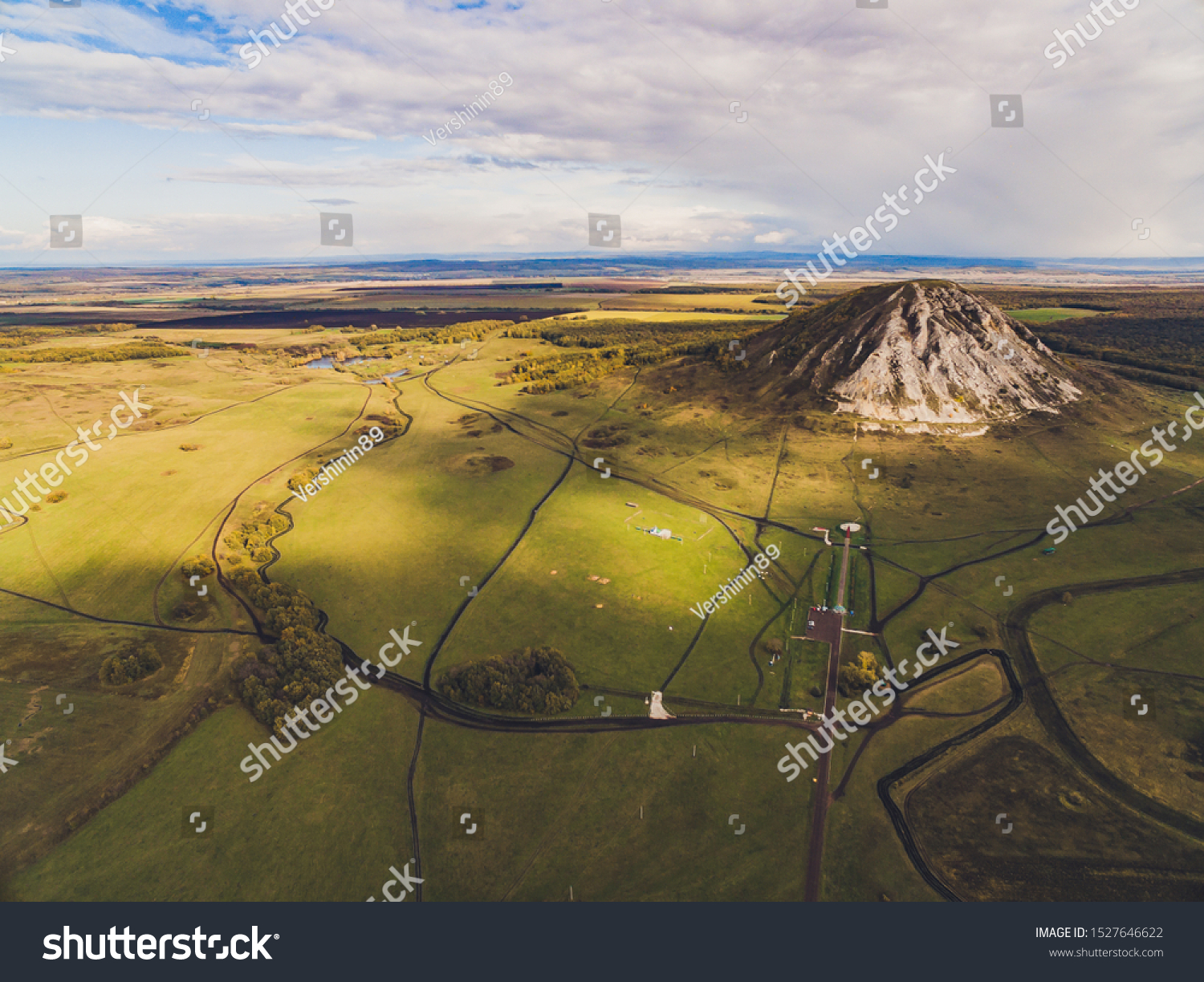 Mount Shihan Toratau near the city of Ishimbai. Symbol of the city of Ishimbai. Bashkortostan. Russia. #1527646622