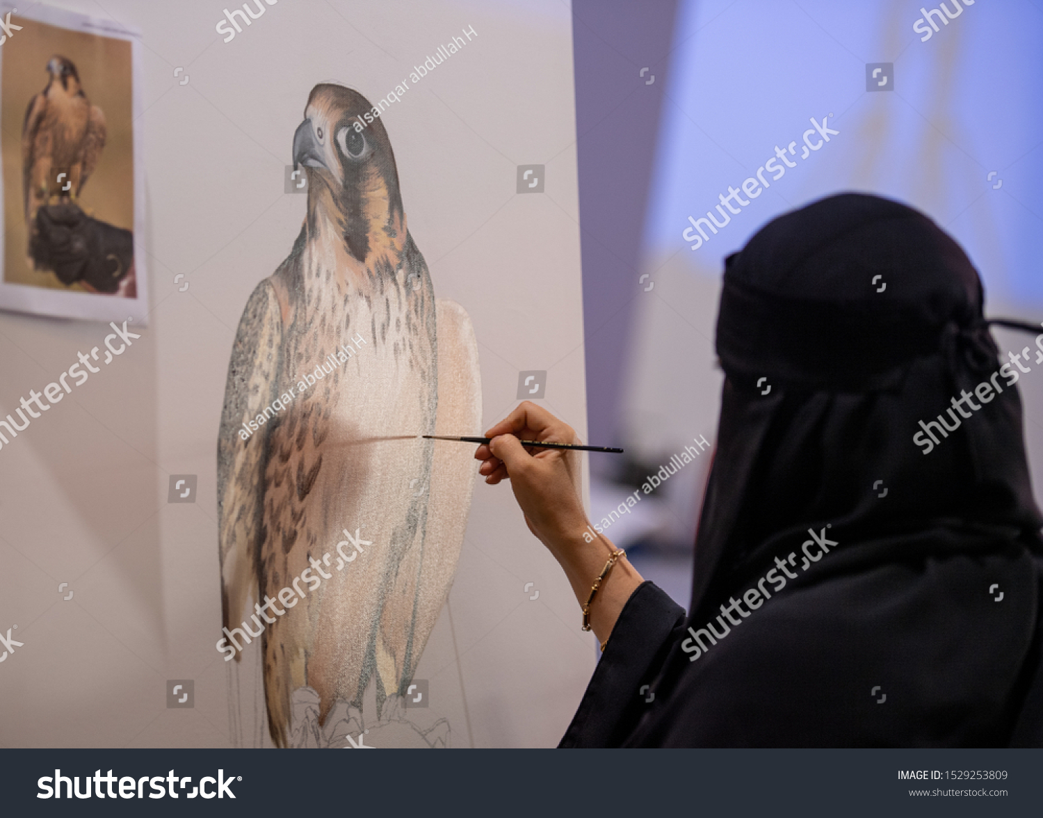 Saudi Falcons and Hunting Exhibition in Riyadh Season 11 Oct 2019 Saudi arabia  #1529253809