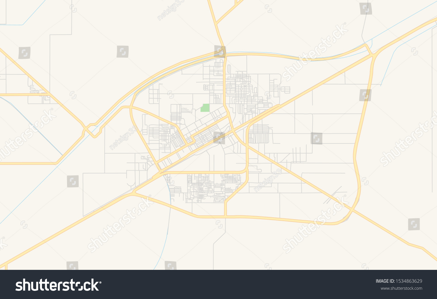 Printable Street Map Of Okara Province Punjab Royalty Free Stock   Avopix 1534863629 