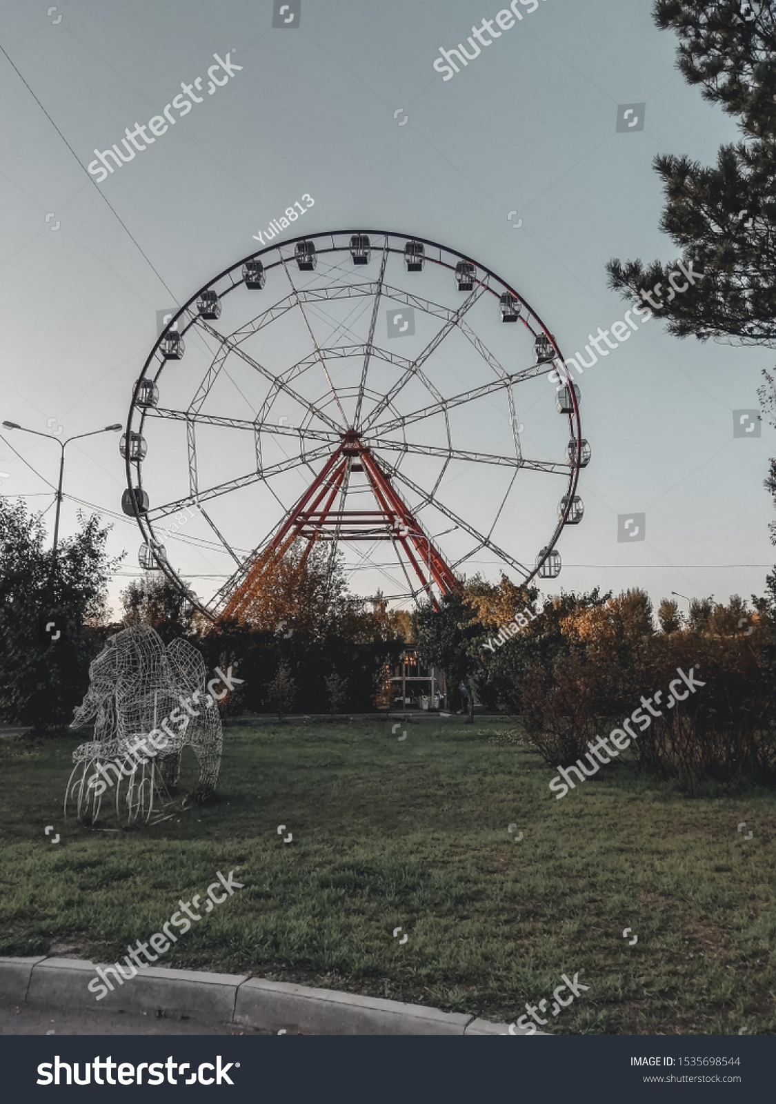 Ferris wheel in Irkutsk the Isle of youth
 #1535698544
