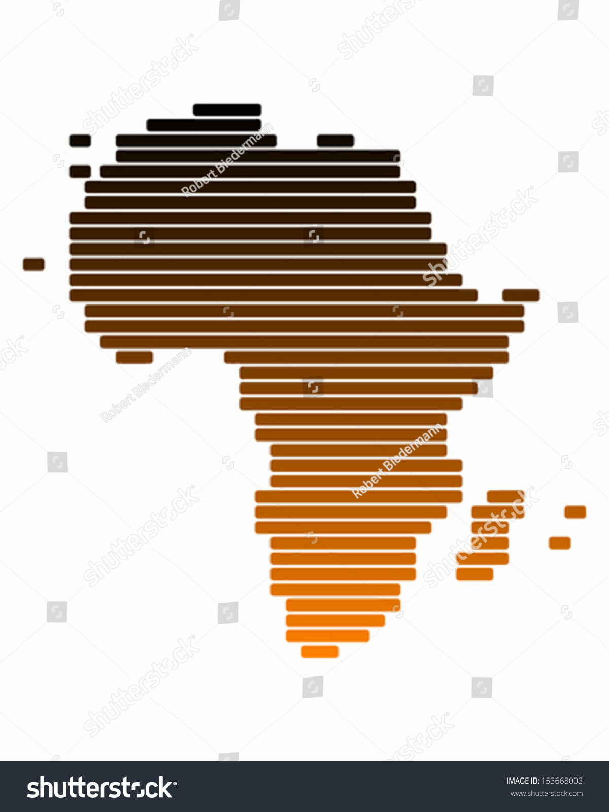 Map Of Africa Royalty Free Stock Vector 153668003 3956
