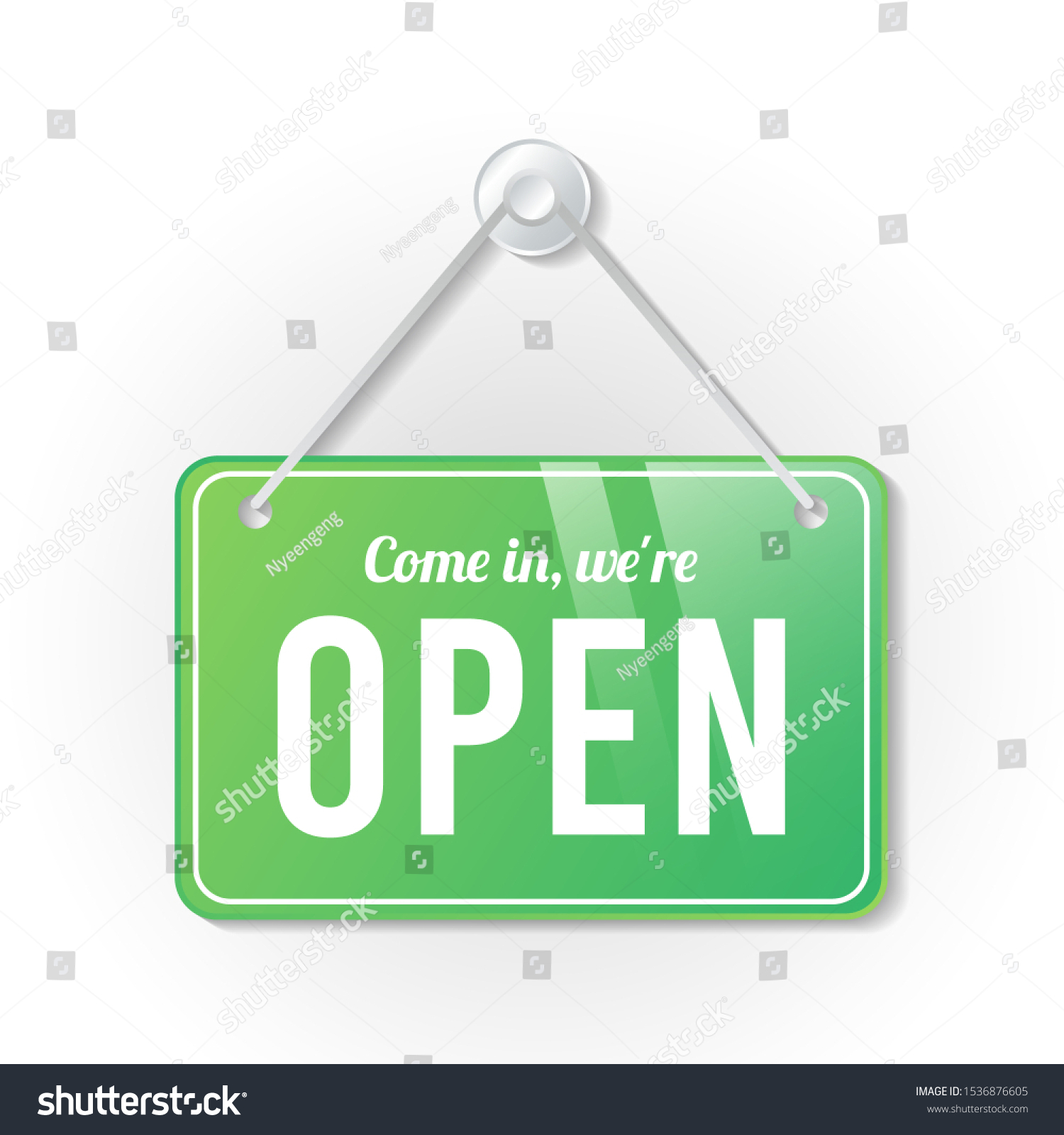 open sign for store template #1536876605