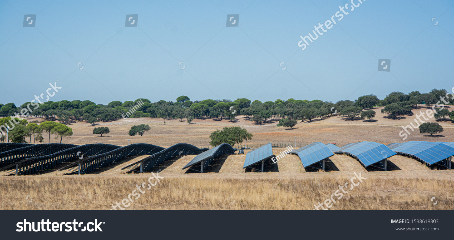 solar panels or panels installed in the field
 #1538618303