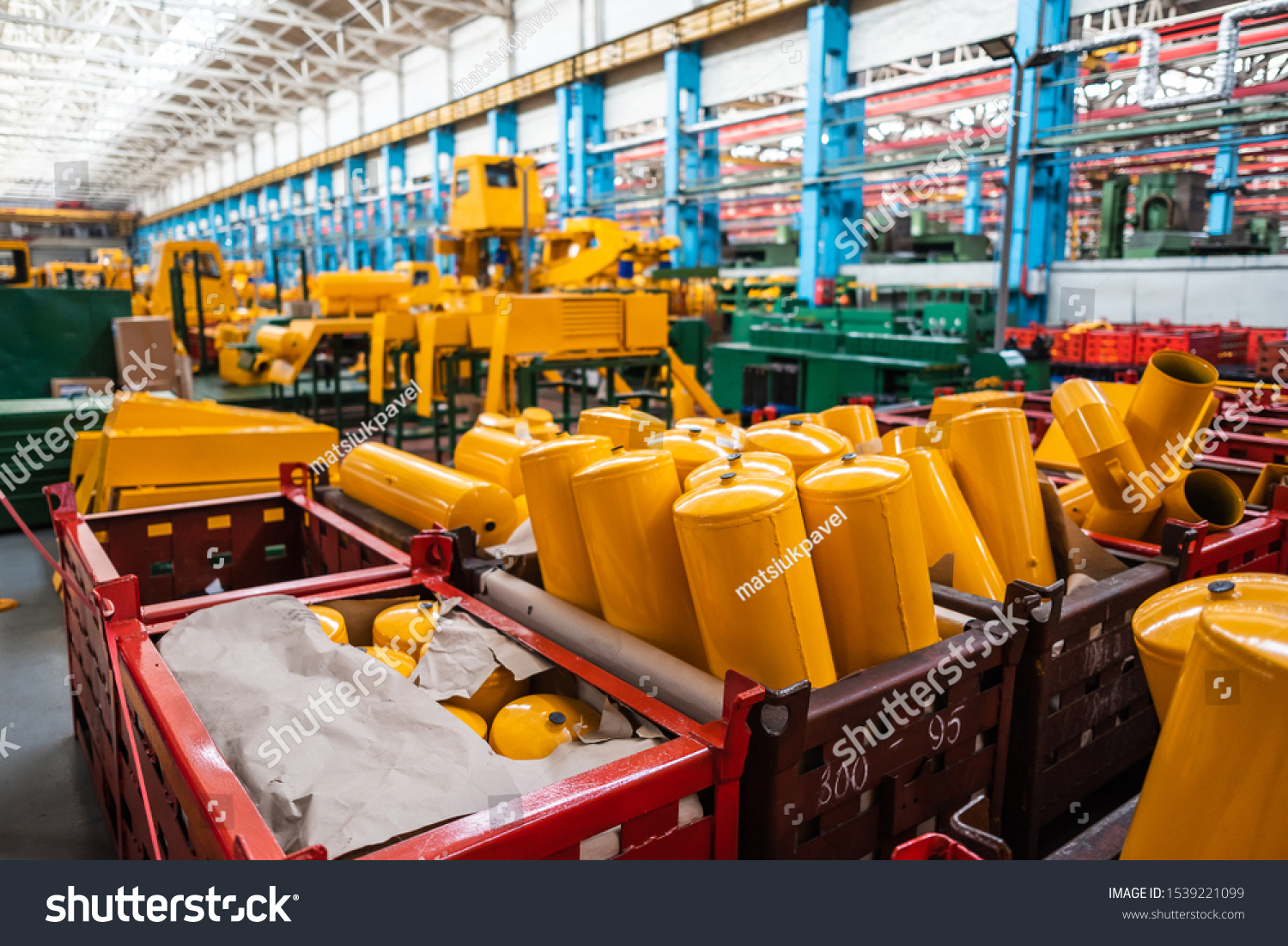 Equipment for the production of cars on the background of production #1539221099