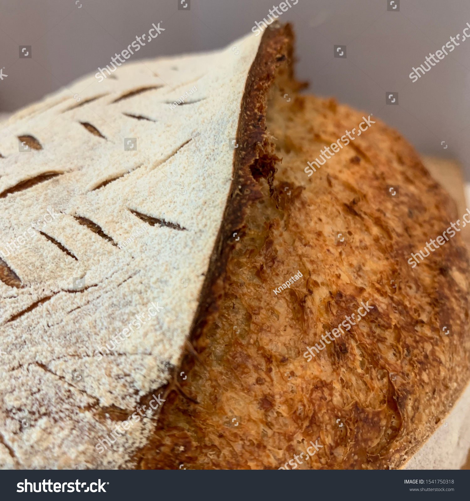Home made Sourdough bread - artisan bread #1541750318