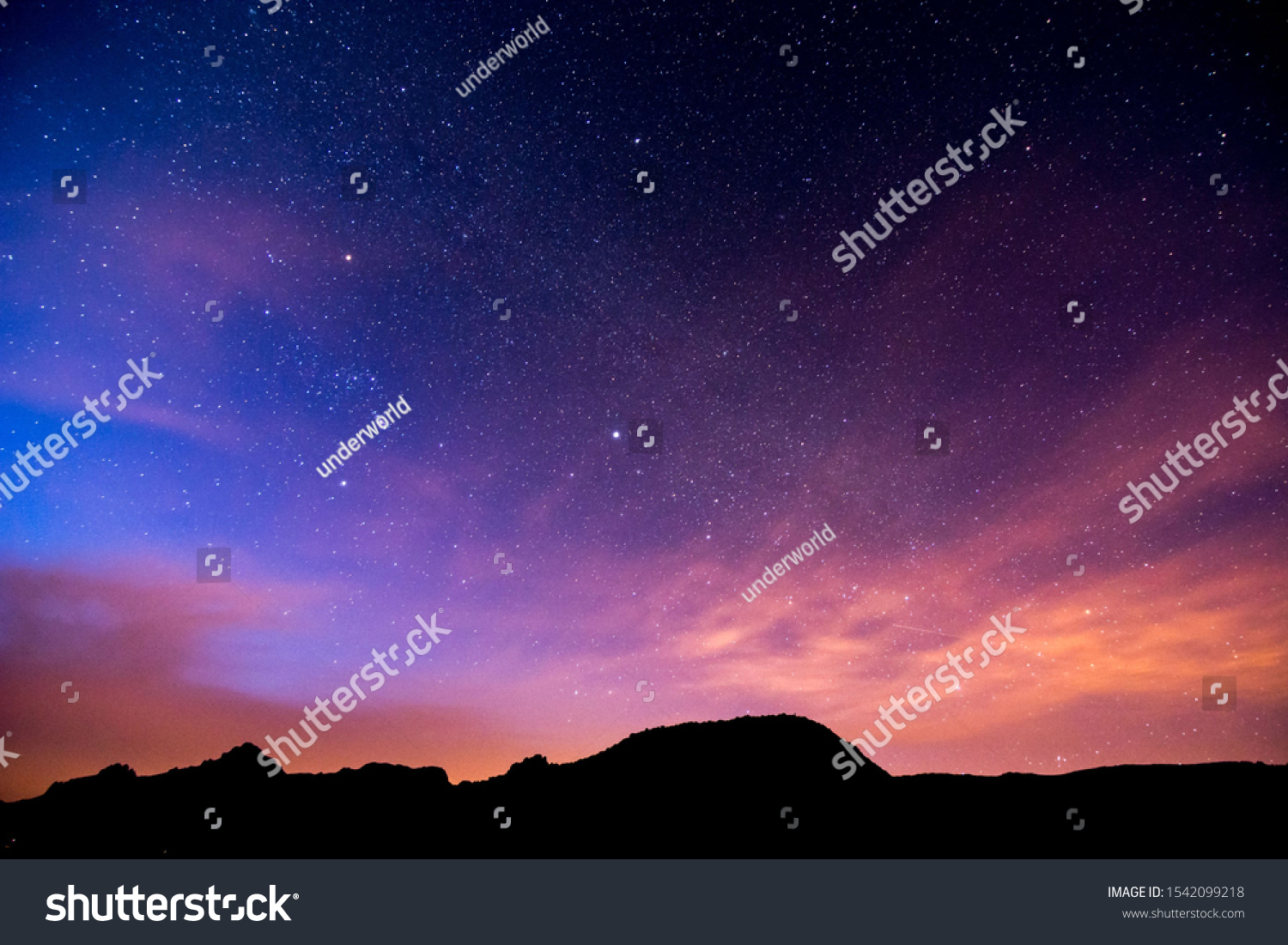 Night Sky Picture , Beautiful digital image #1542099218