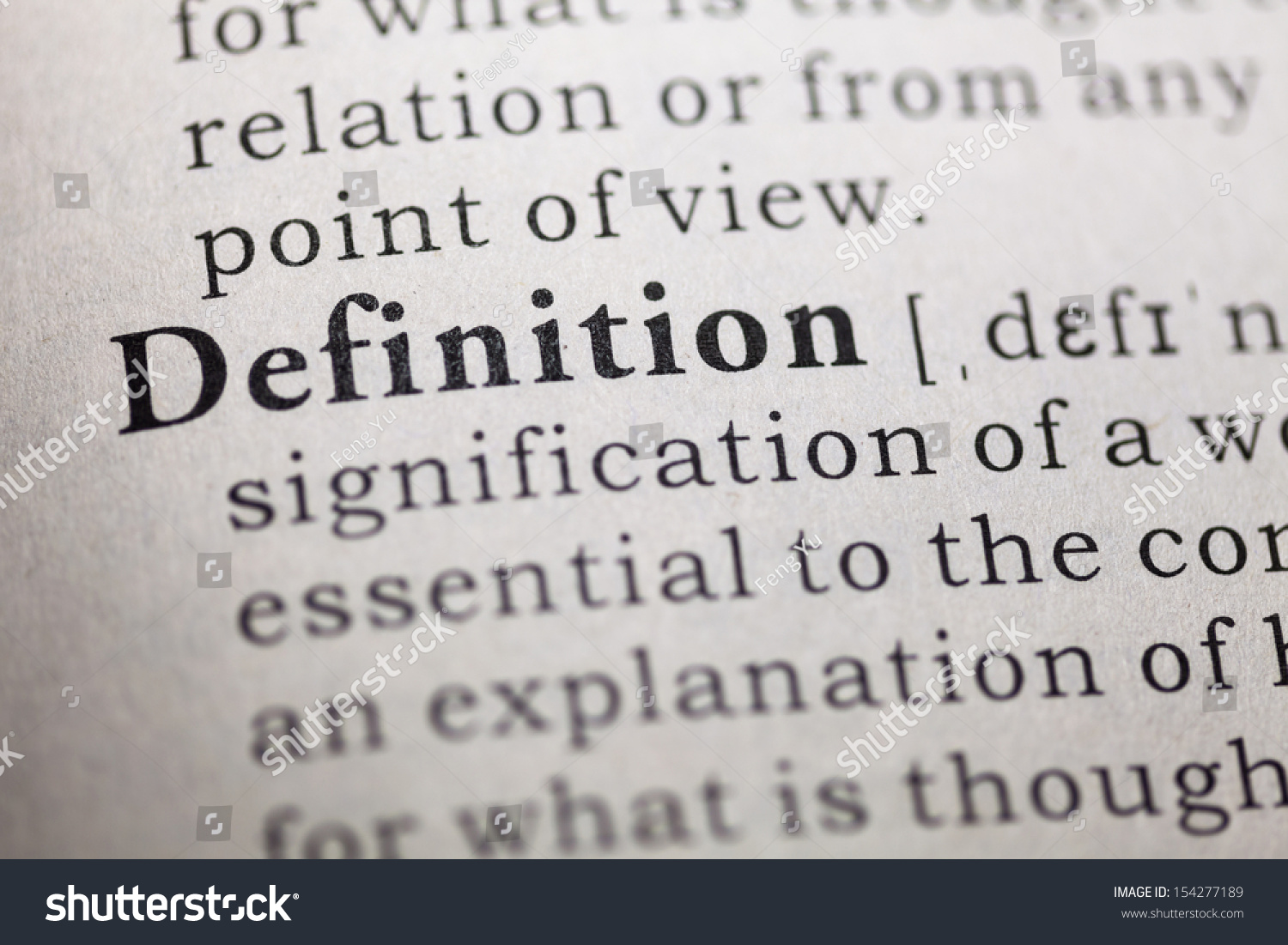 Dictionary definition of the word definition.  #154277189