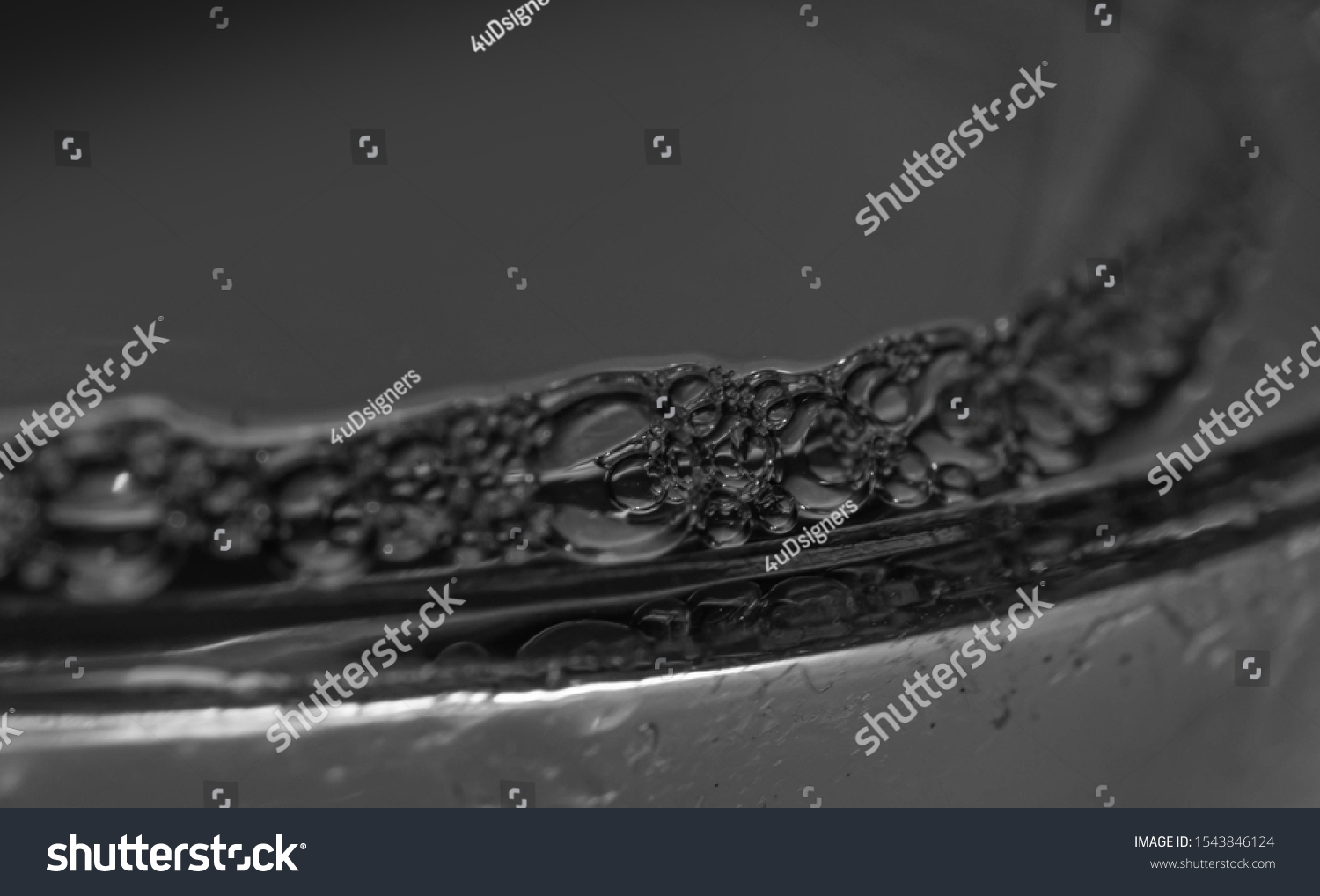 Soap bubbles / Water bubbles close up  #1543846124