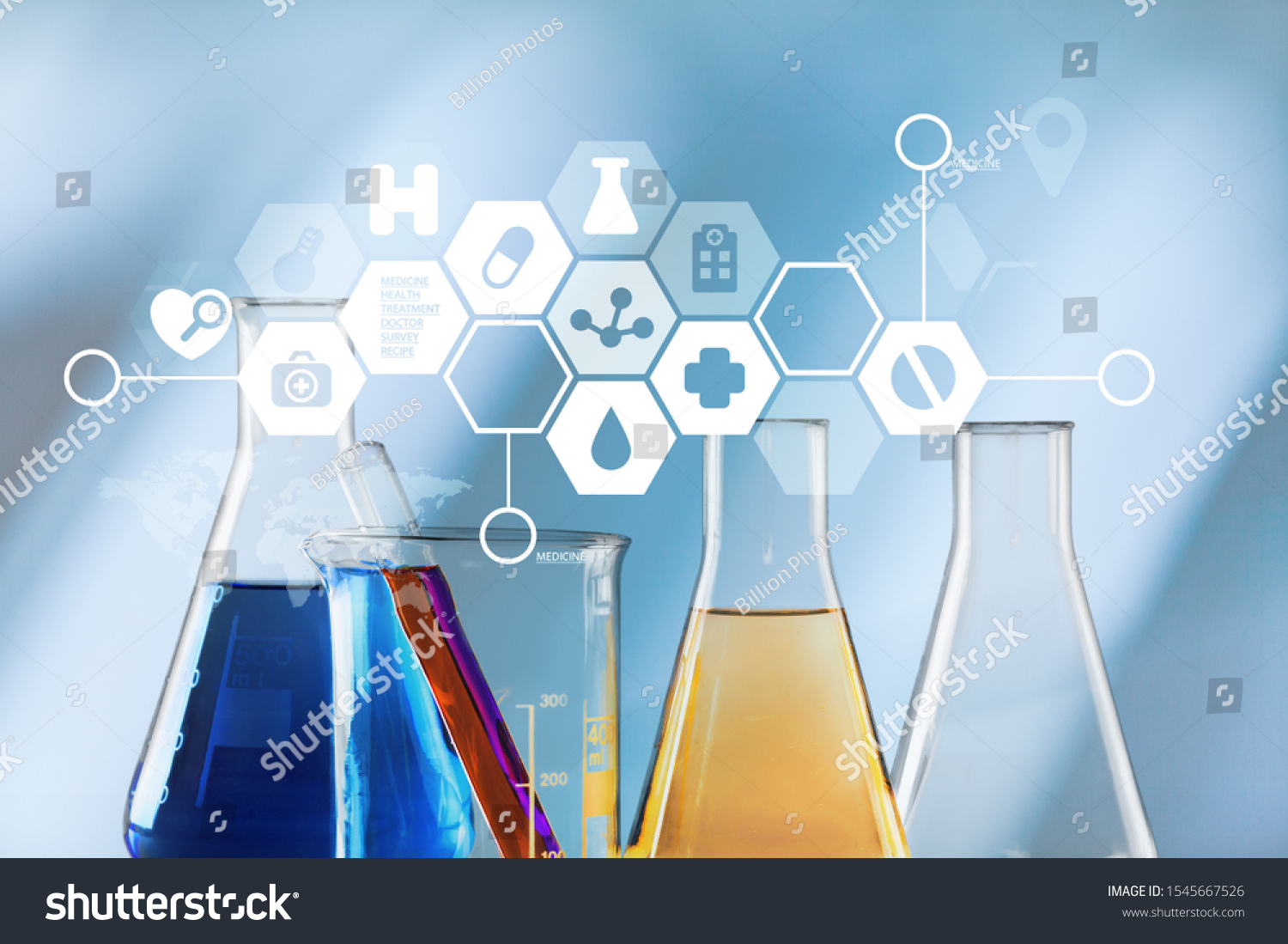 Oil test analysis beaker bio bio diesel biotechnology #1545667526