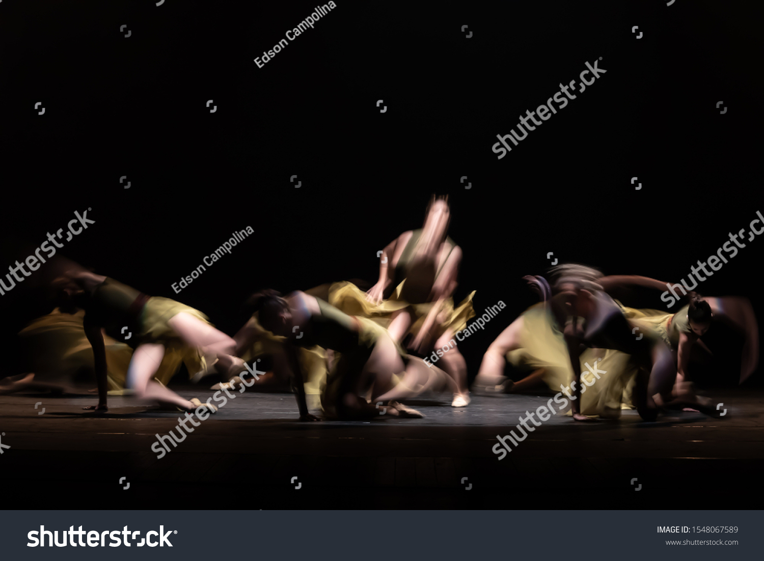 The abstract movement of the dance #1548067589