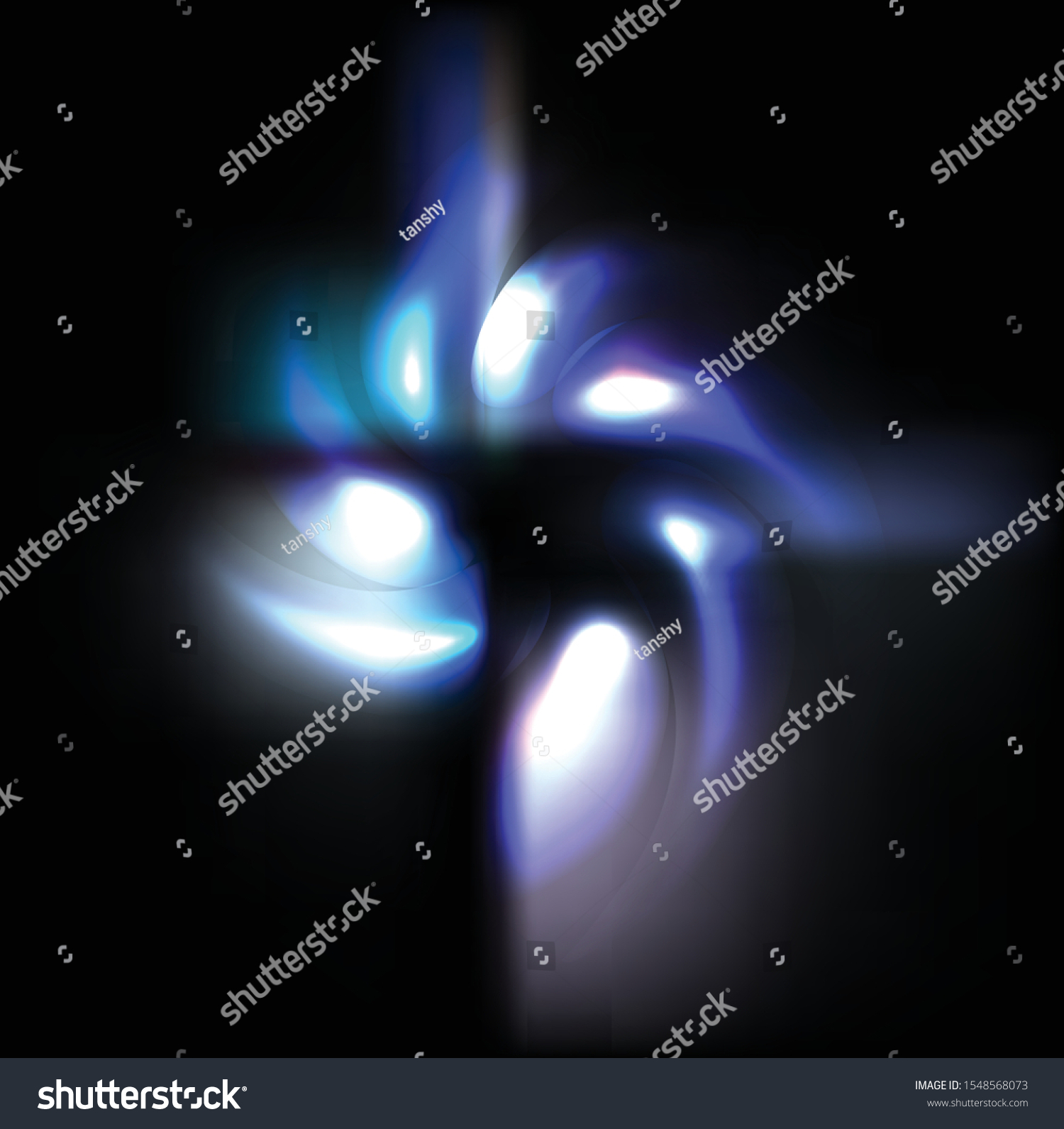 Spiral Radiance Energy Icon.  illustration vector #1548568073