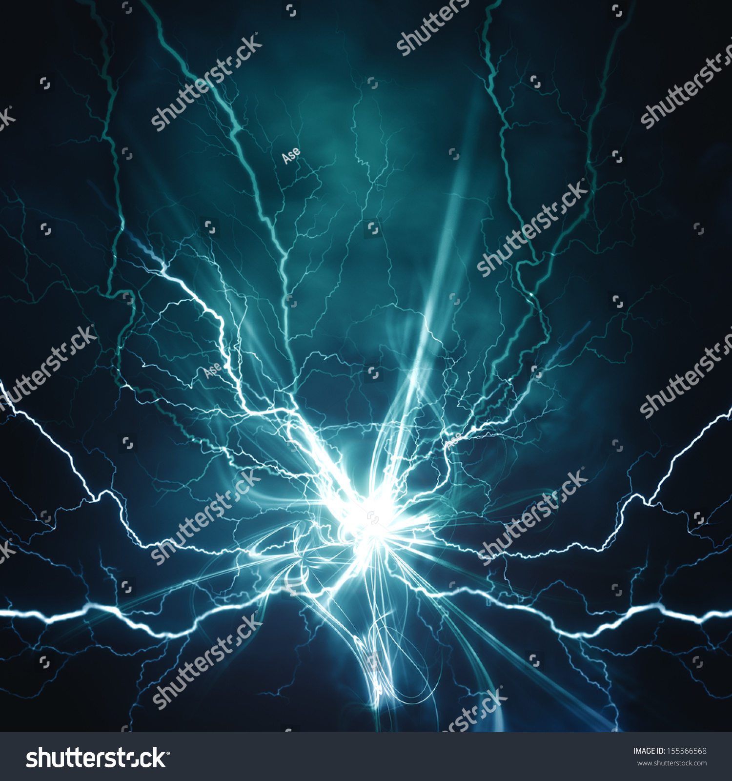 Electric lighting effect, abstract techno backgrounds for your design  #155566568