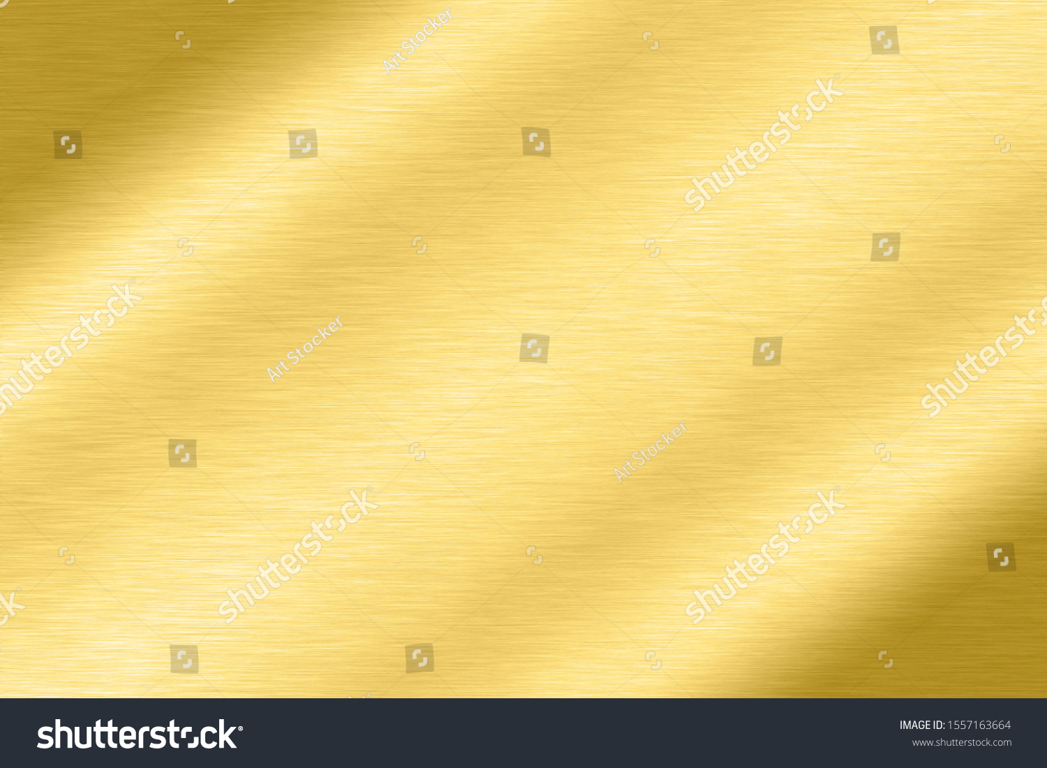 Premium stainless steel smooth glossy metal gold color background Bright gradient platinum yellow Brass plate chrome texture effect brown foil paper line backdrop bar christmas, golden light polished. #1557163664