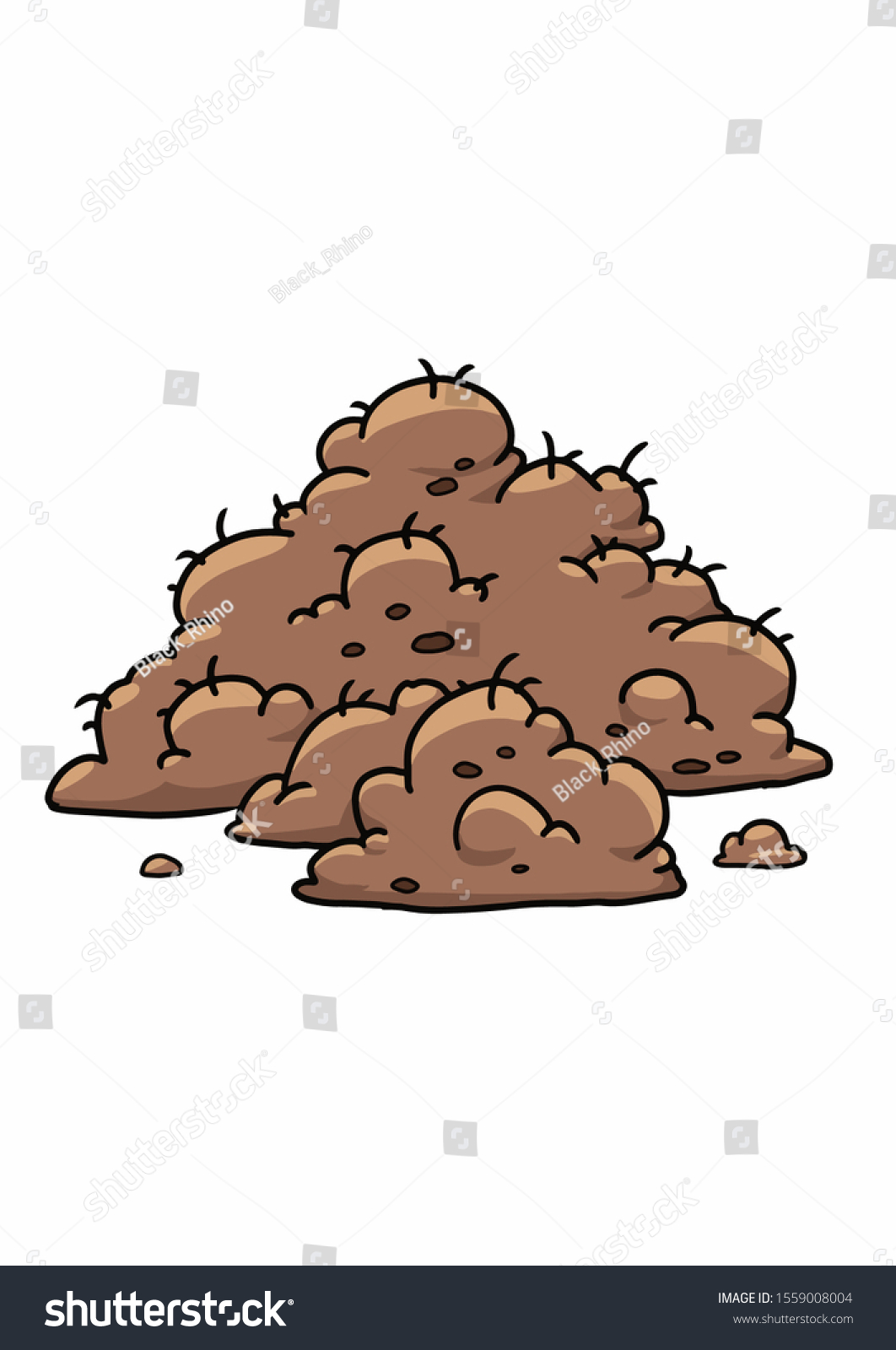 soil / cartoon vector and illustration, hand - Royalty Free Stock ...