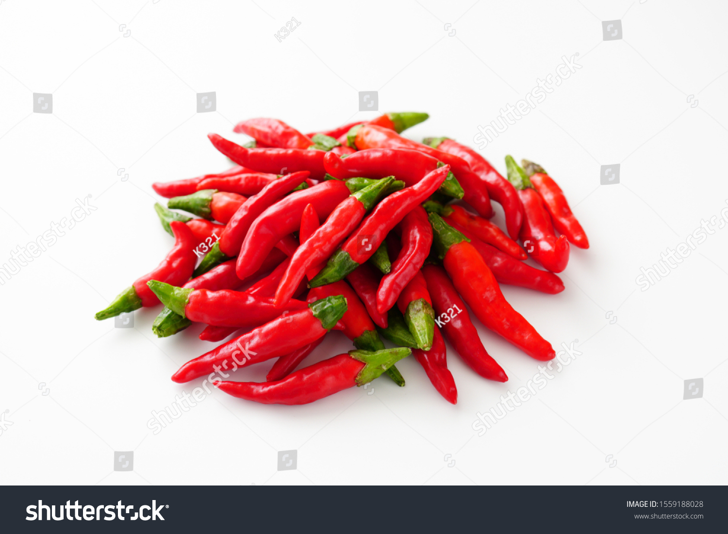 Red peppers.  Chilli peppers. Hot peppers. #1559188028