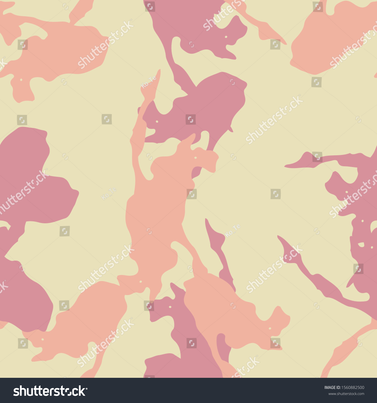 Desert camouflage of various shades of yellow, - Royalty Free Stock ...