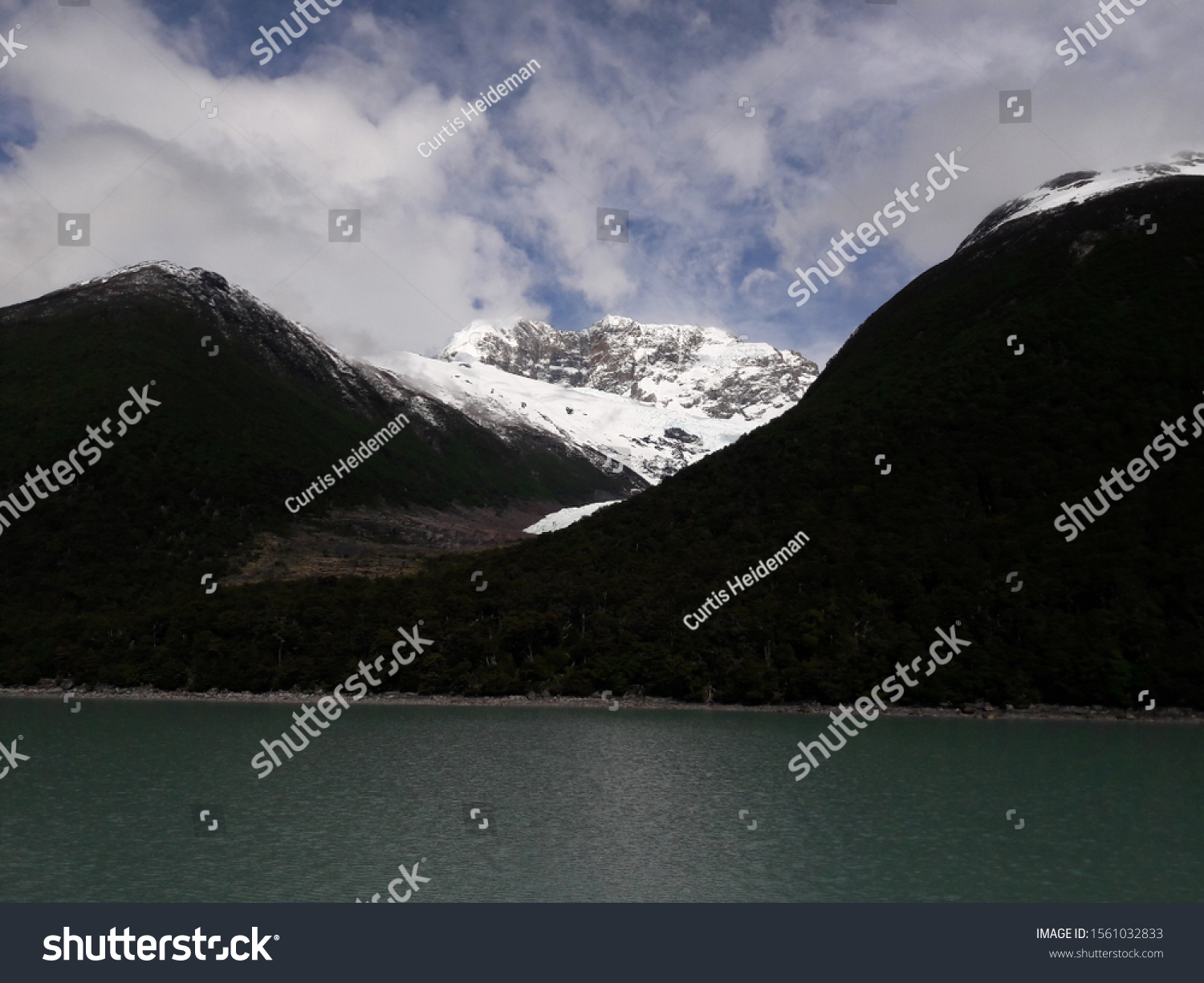 Glacier Landscape Glacier National Park Patagonia Argentina Lake Argentina mountains #1561032833