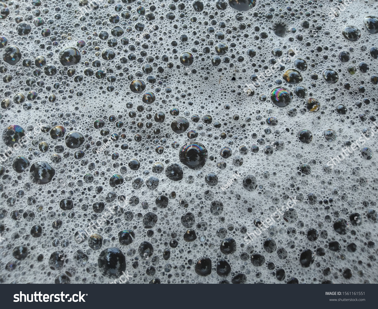 White bubbles on the water, bubbles background #1561161551