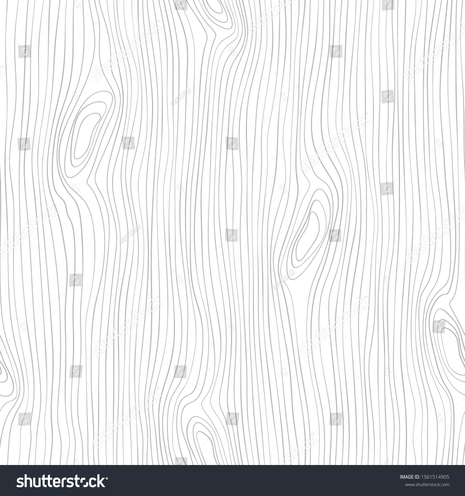 Seamless wooden pattern. Wood grain texture. Dense lines. Abstract background. Vector illustration #1561514905