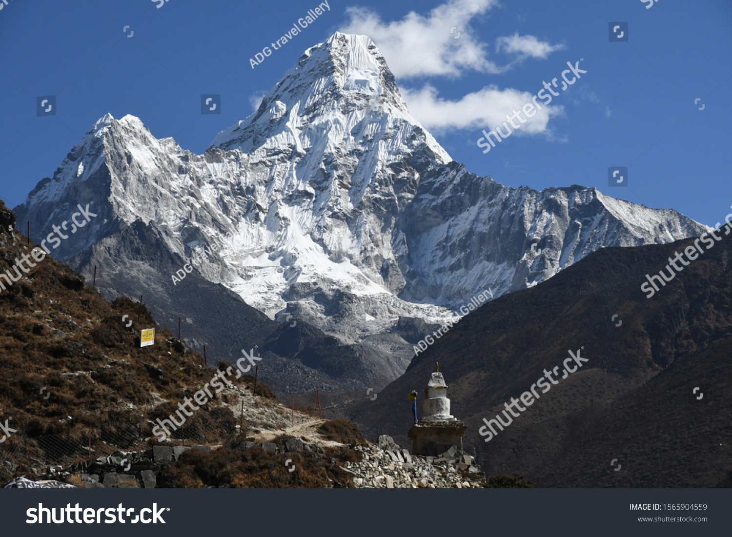 traveling in Nepal   on  Gokyo Everest  treking 2019 #1565904559