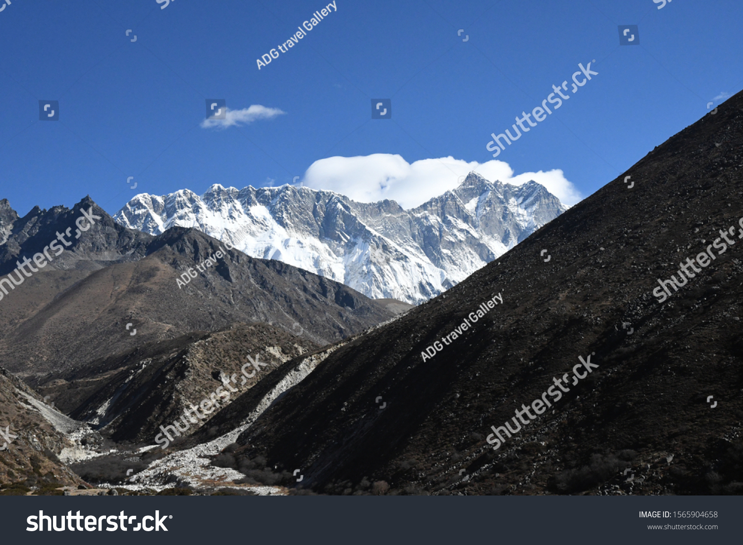 traveling in Nepal   on  Gokyo Everest  treking 2019 #1565904658