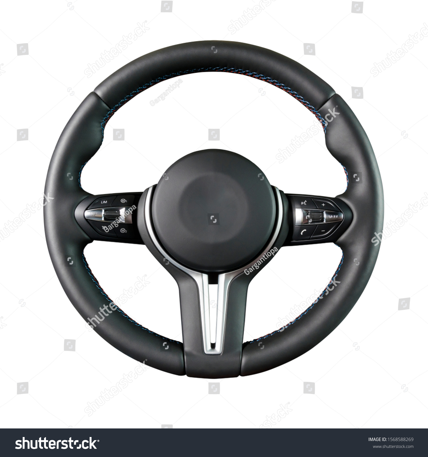 Steering wheel, isolated on the white background #1568588269