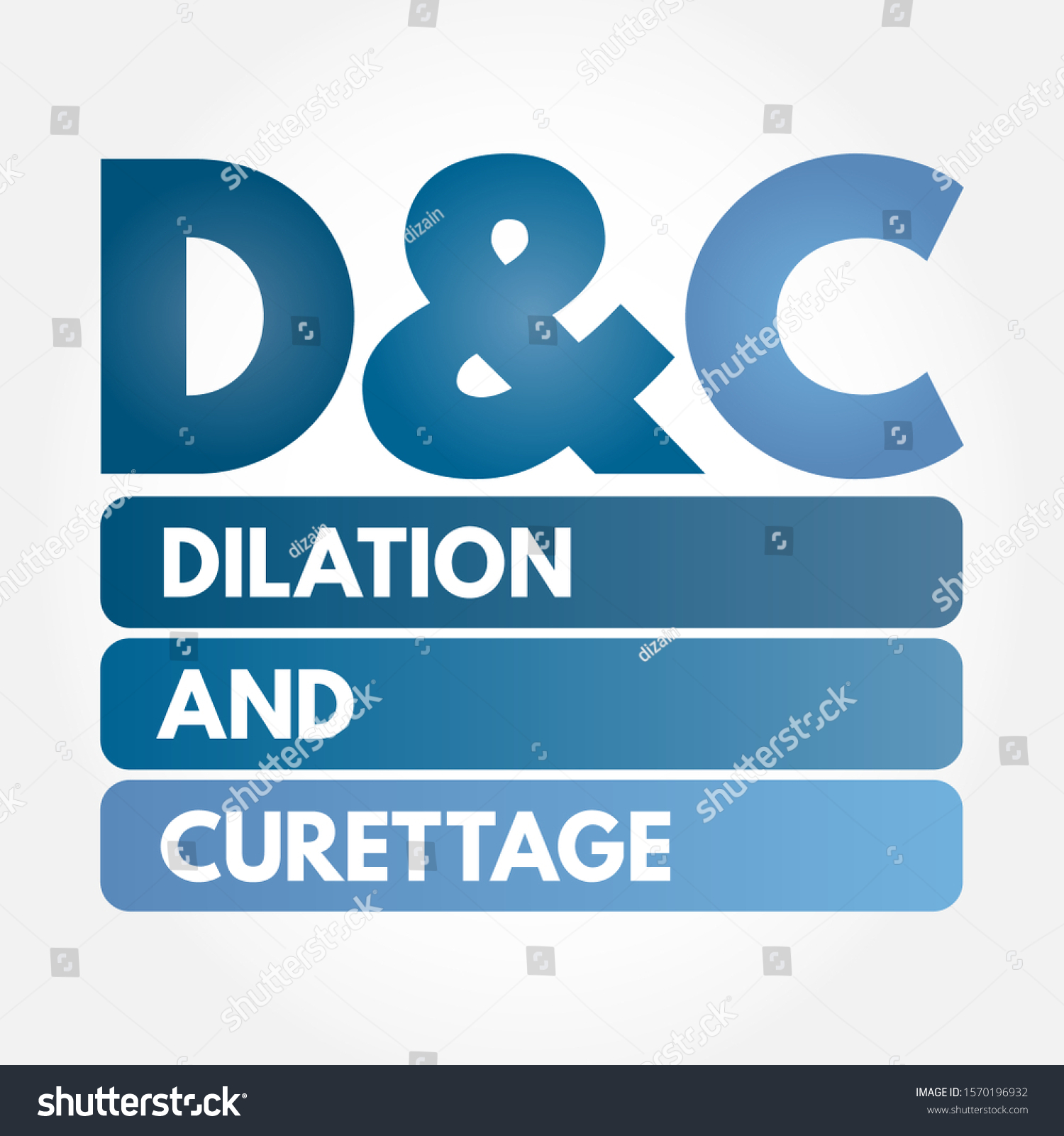 D And C - Dilation And Curettage Is A Procedure - Royalty Free Stock ...