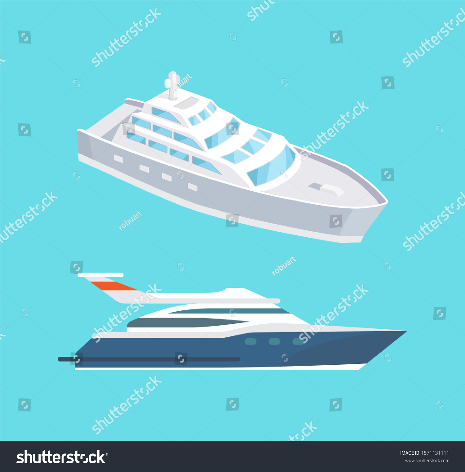 Passenger liner marine traveling vessel and - Royalty Free Stock Photo ...